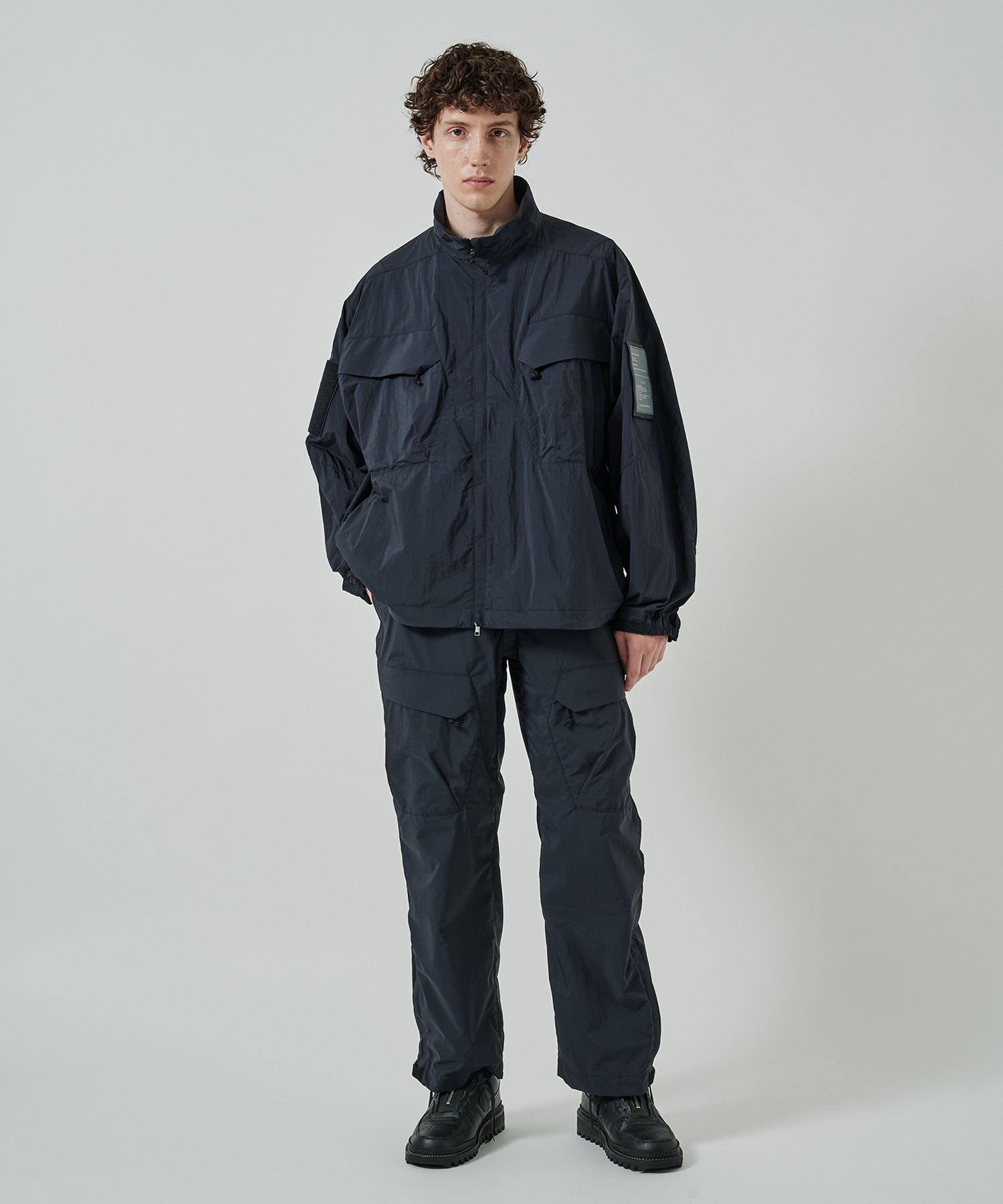 9251-BL04-003 STAND COLLAR BLOUSON N.HOOLYWOOD