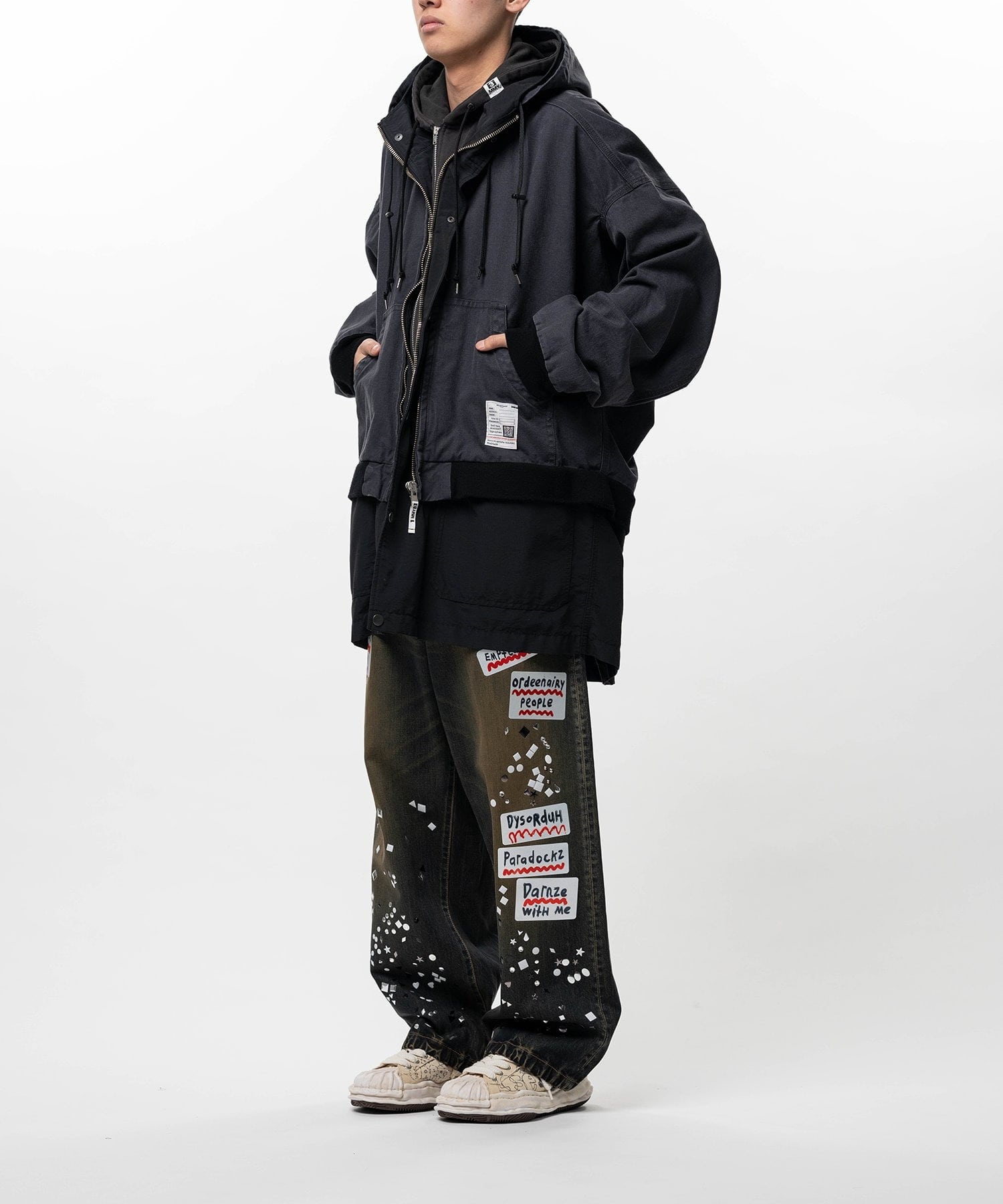 TRIPLE LAYERED COAT Maison MIHARA YASUHIRO