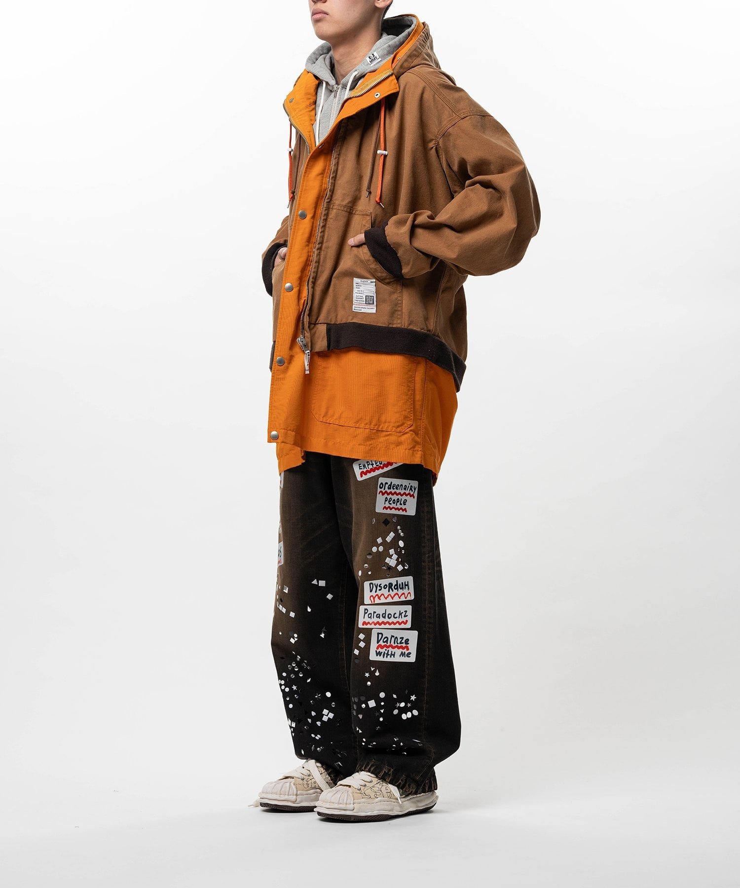 TRIPLE LAYERED COAT Maison MIHARA YASUHIRO