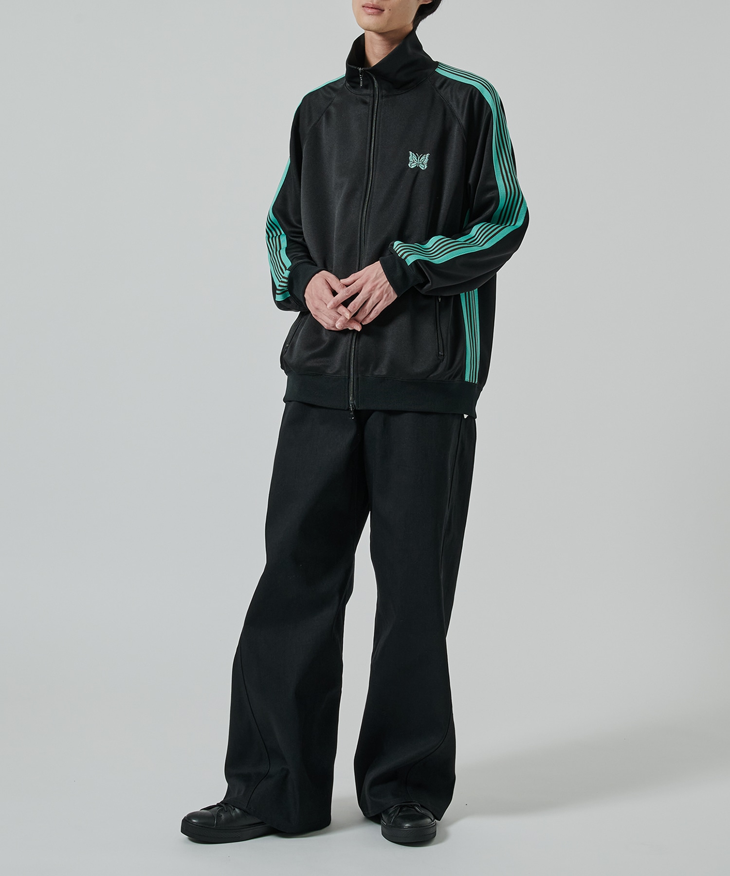 〈別注〉Track Jacket - Poly Smooth NEEDLES
