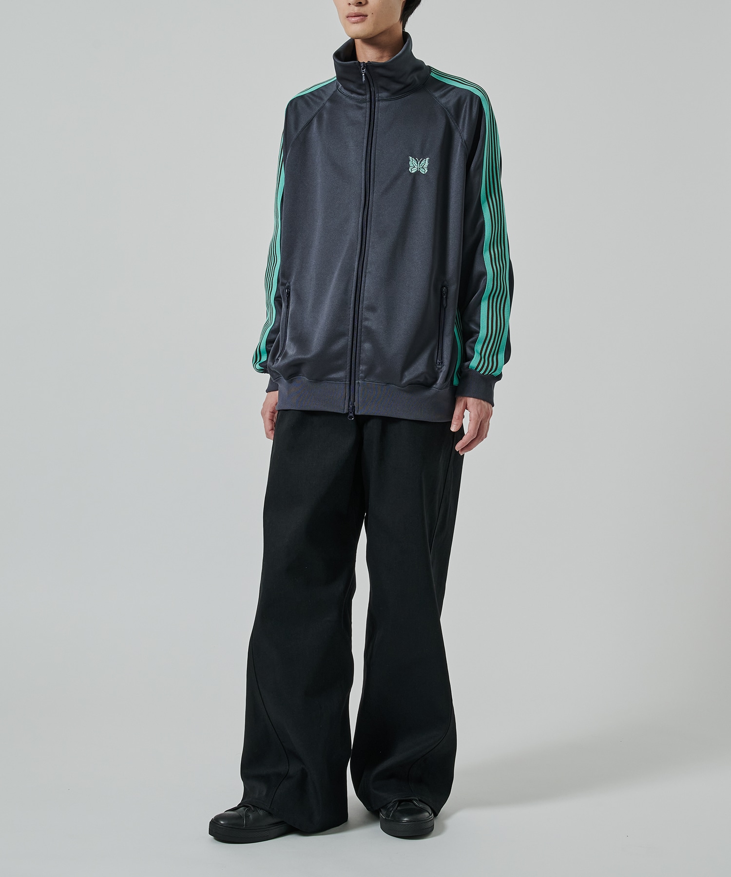 〈別注〉Track Jacket - Poly Smooth NEEDLES