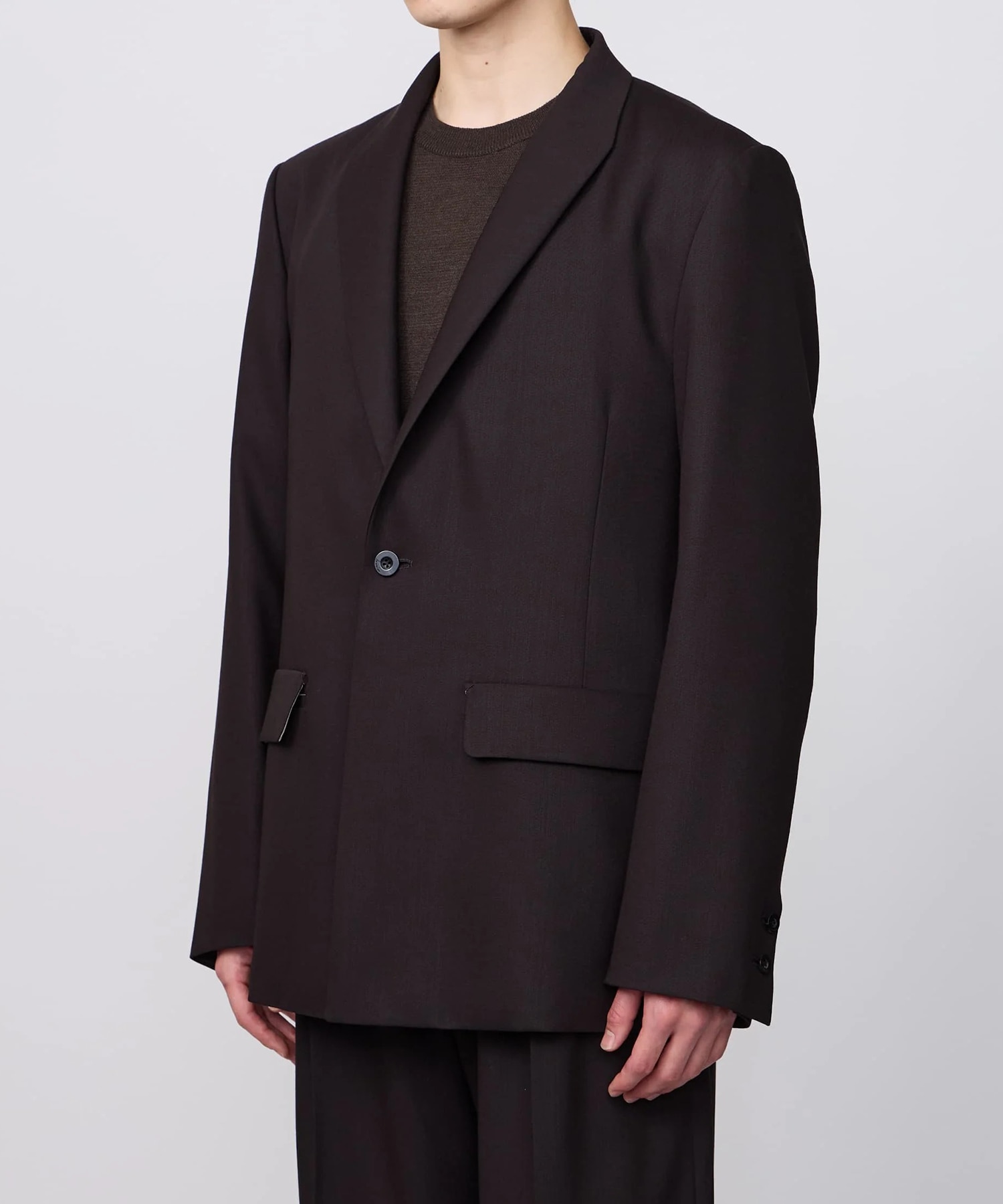 MODIFIED SHAWL COLLAR JACKET IRENISA