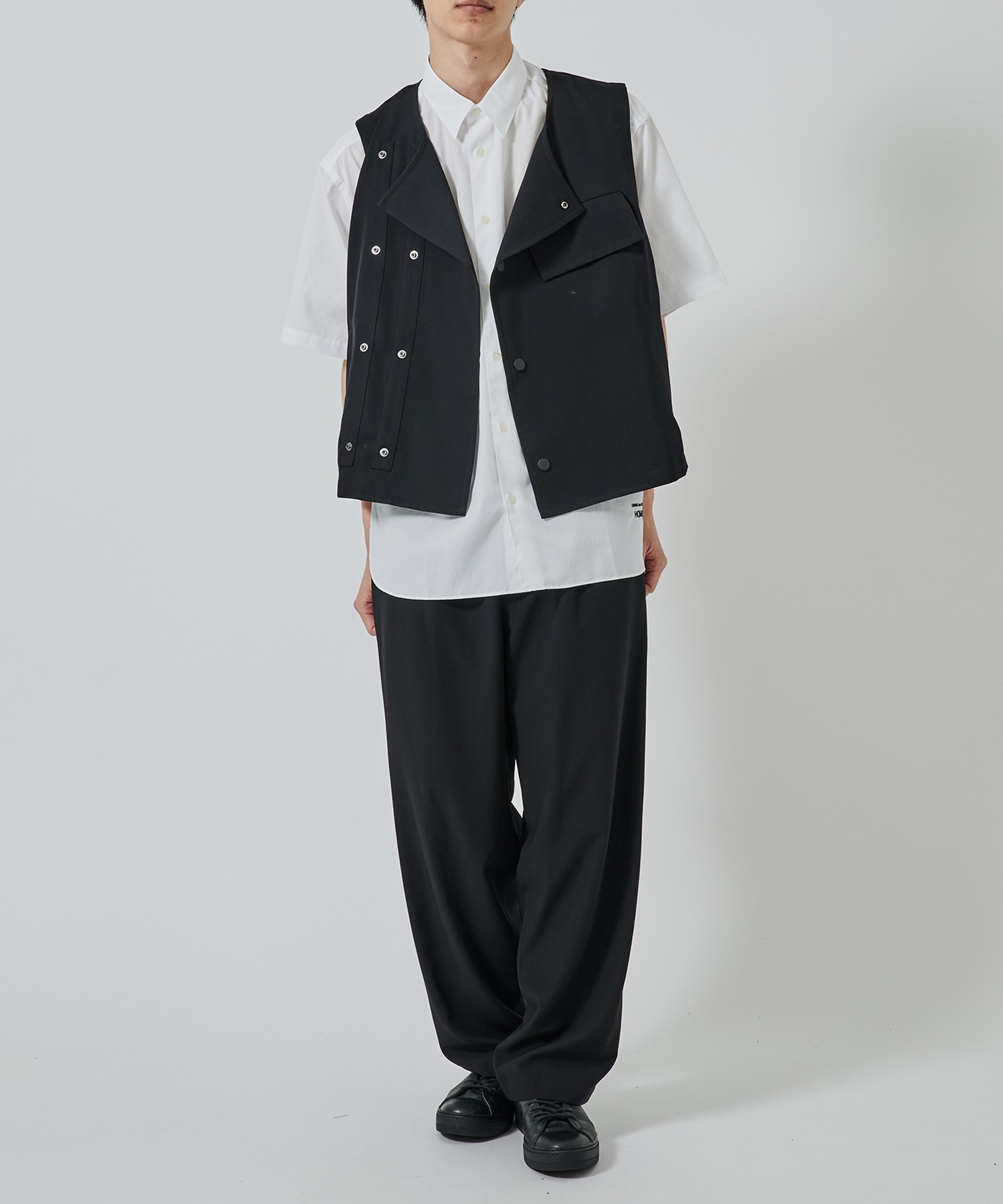 Double Front Vest UJOH HOMME