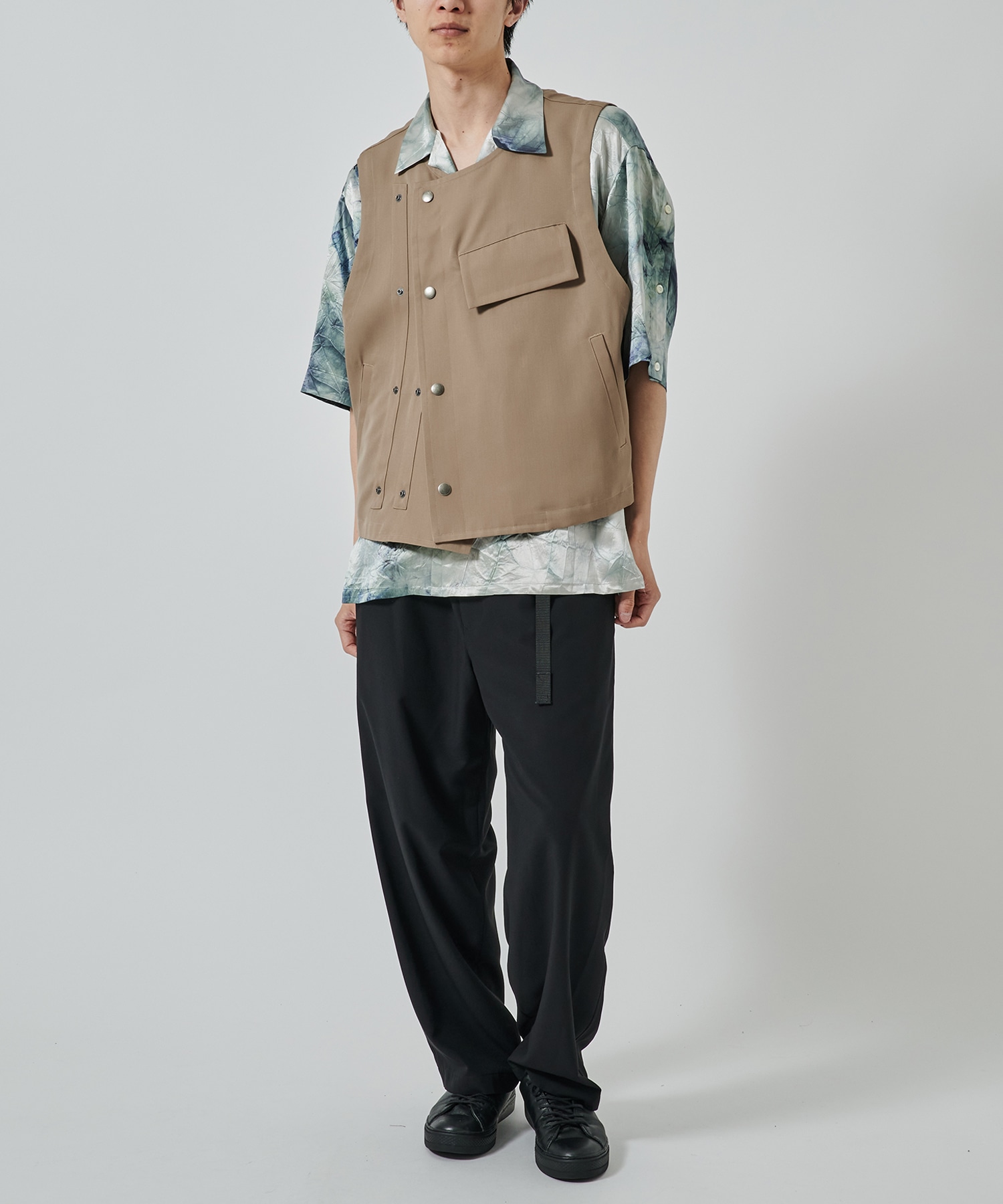Double Front Vest UJOH HOMME