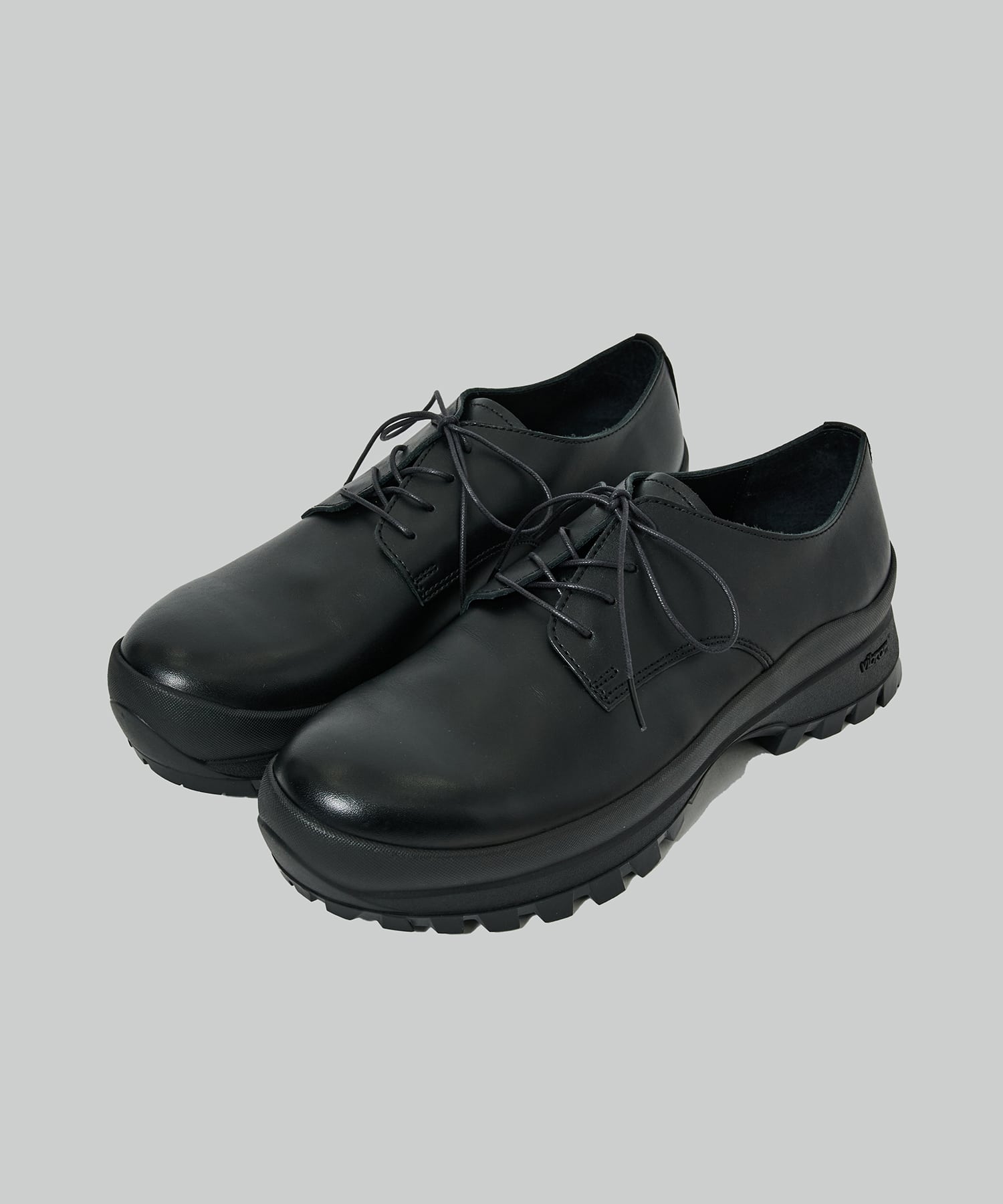 DERBY PLAIN TOE SHOES with #884C Vibram PADRONE
