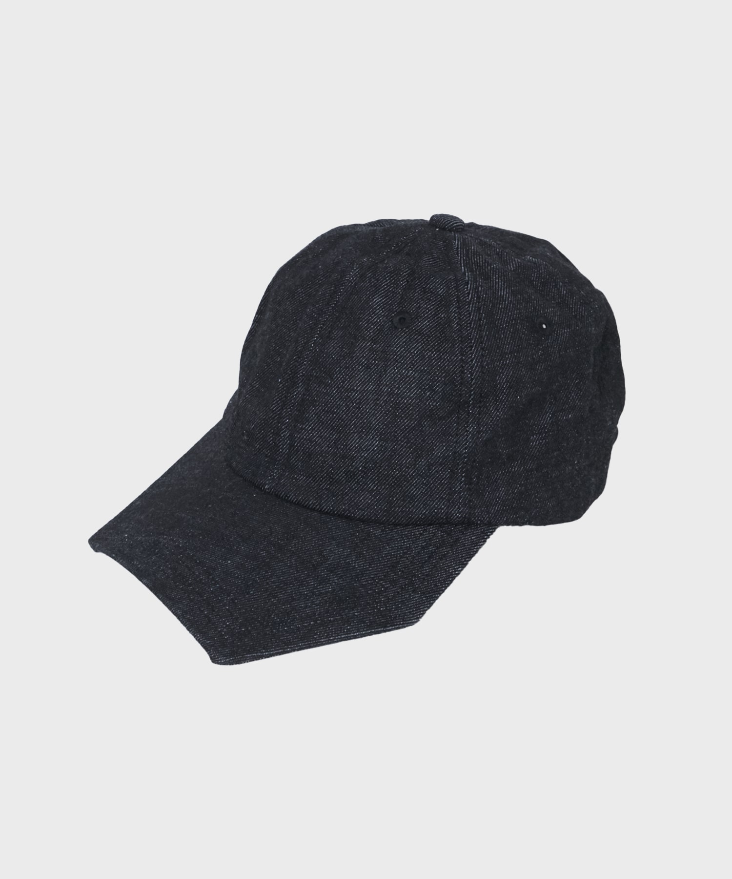 RECYCLED DENIM PENTAGON VISOR 6PANEL CAP KIJIMA TAKAYUKI