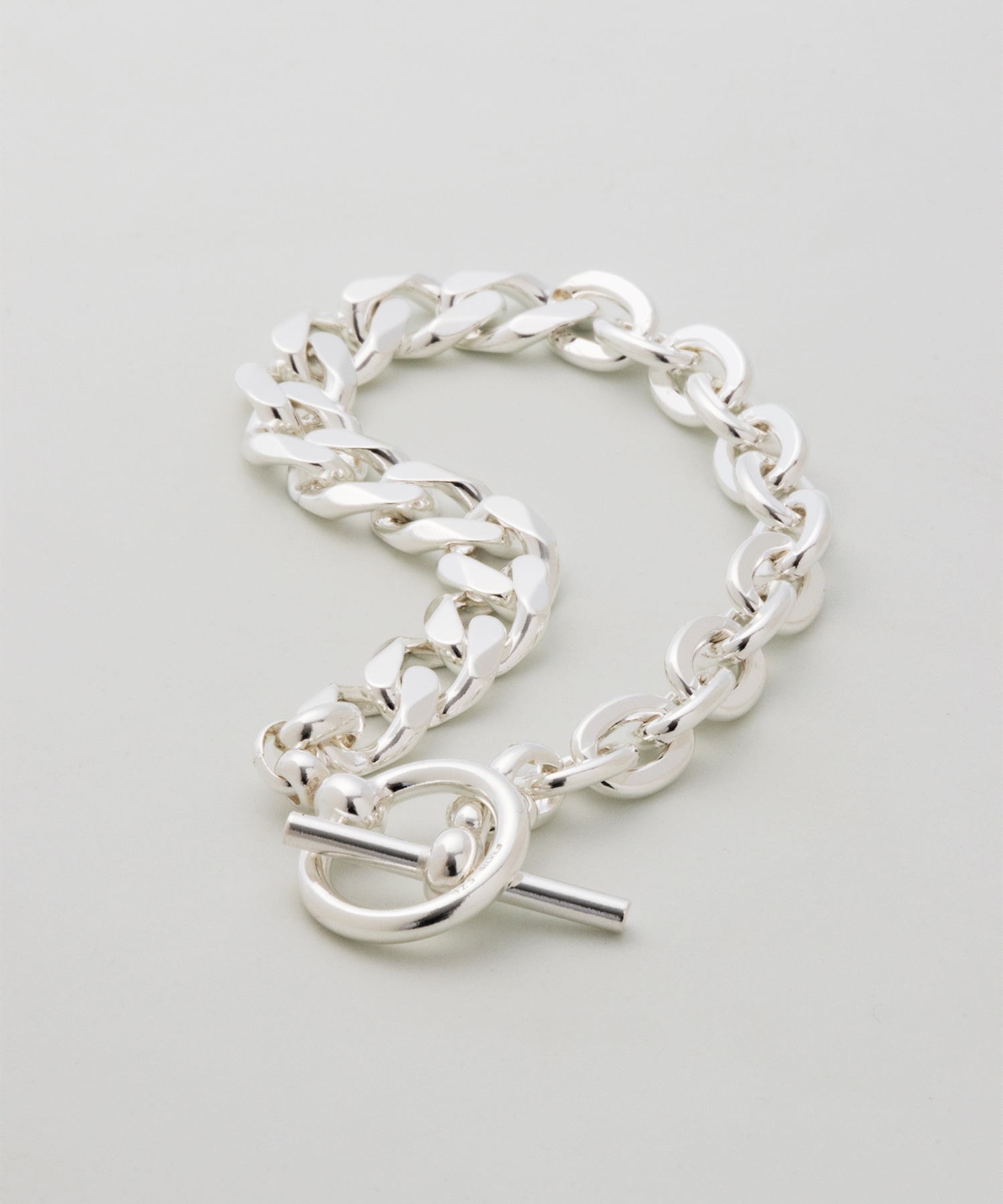 WIDE 925 SILVER SWITCHING BRACELET JieDa