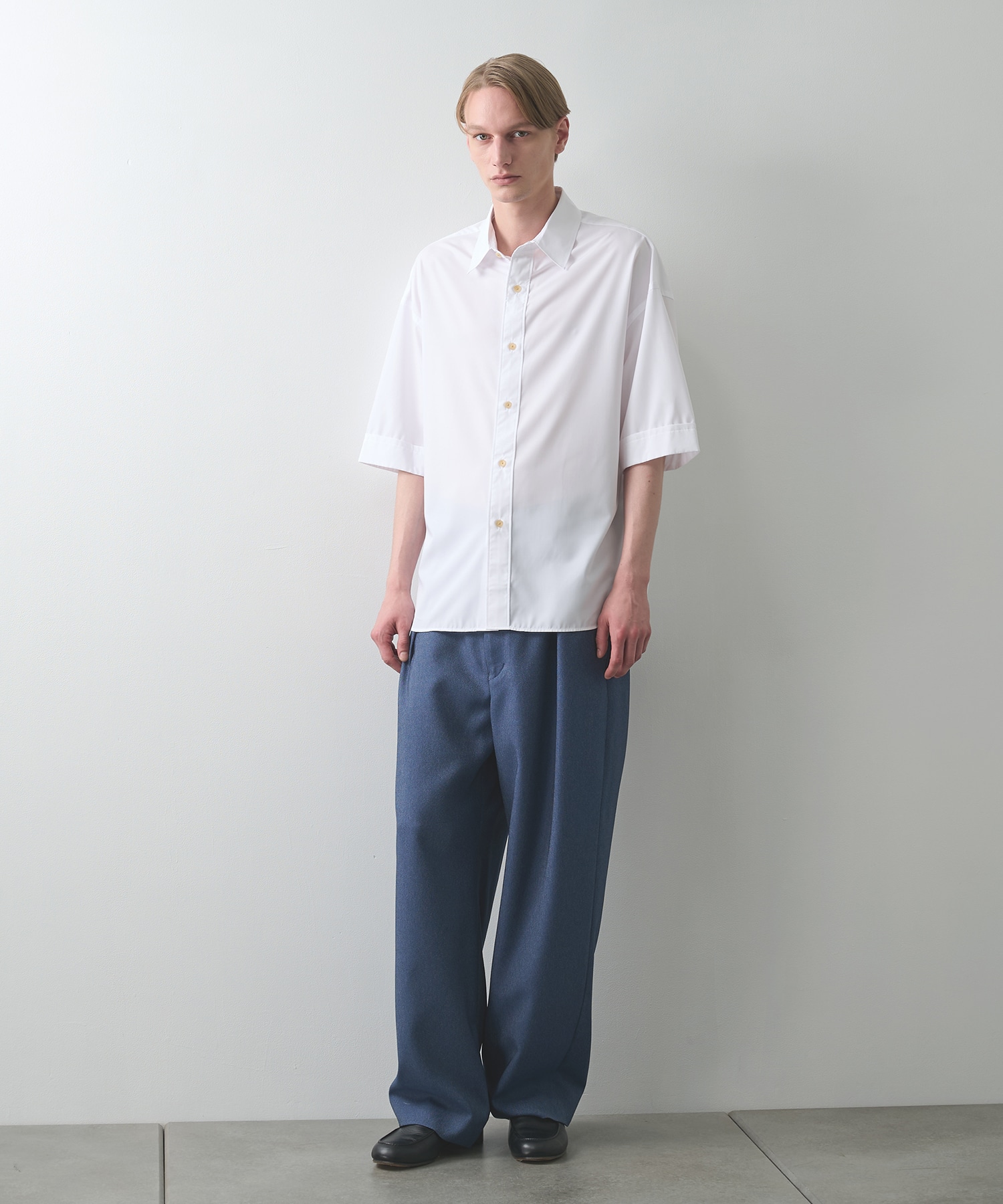 【竹からできた素材】KOKOCHIII BAMBOO RAYON SHIRTS STUDIOUS