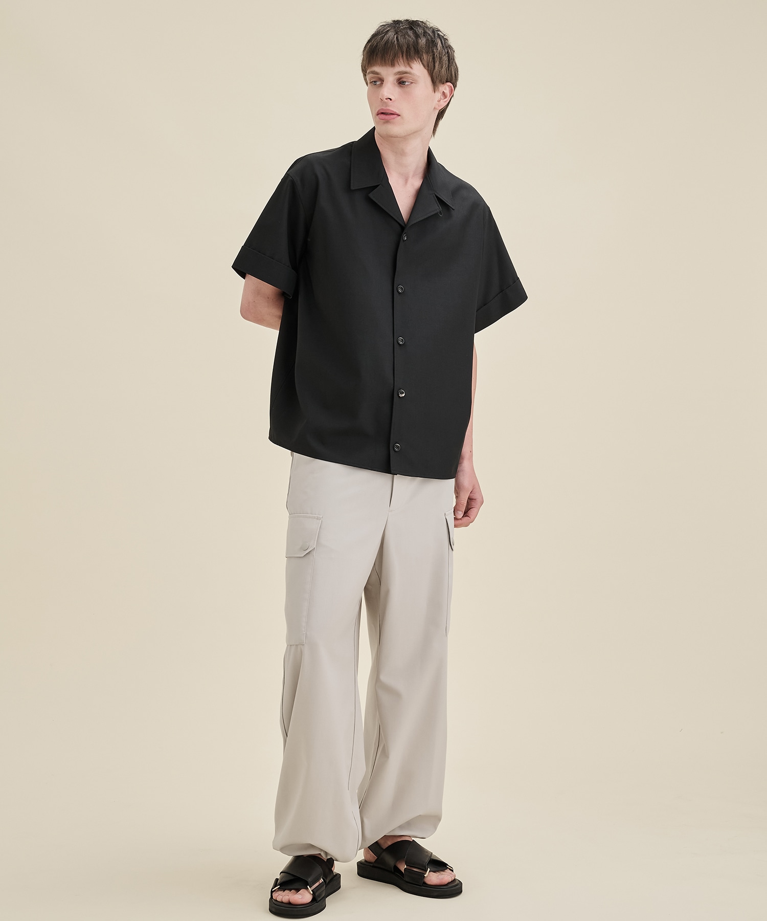 〈別注〉 OPEN COLLAR SHIRTS THE RERACS