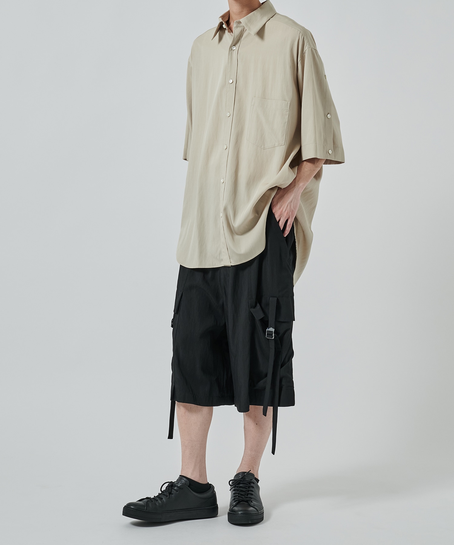 〈別注〉 Full Open Half Sleev Shirt UJOH HOMME