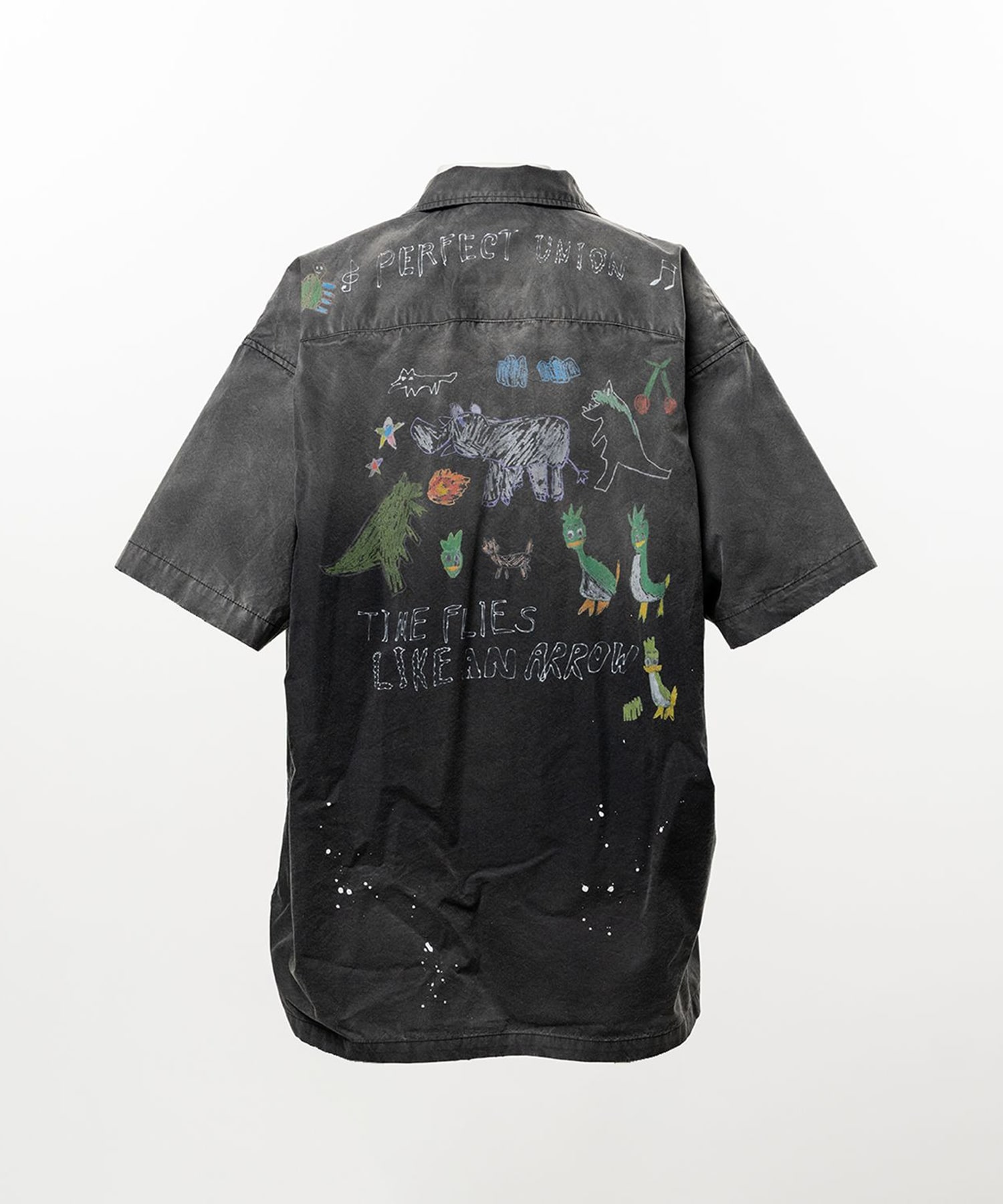 HAND DRAWING H/S SHIRTS Maison MIHARA YASUHIRO