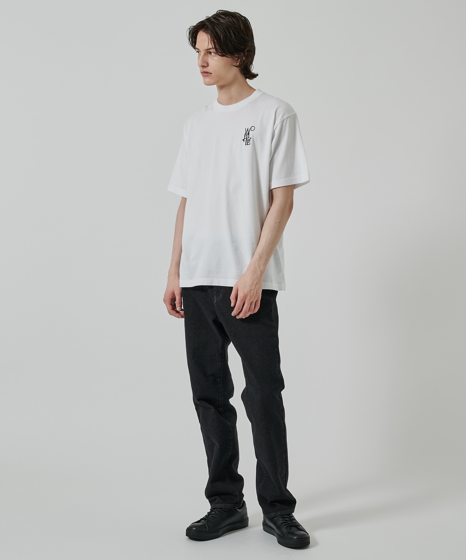 WM LOGO EMBROIDERY T-SHIRT White Mountaineering
