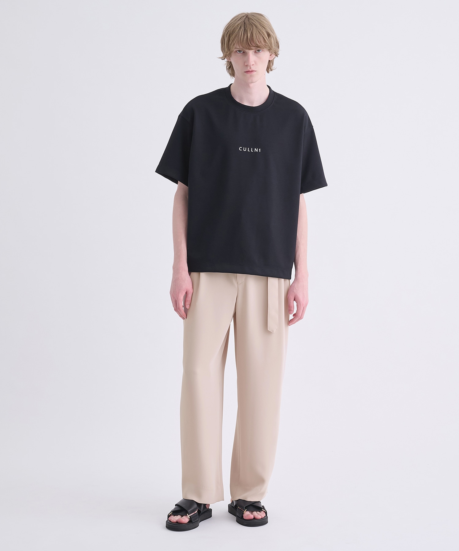 CULLNI Logo Embroidery Ponte Rome Pullover CULLNI