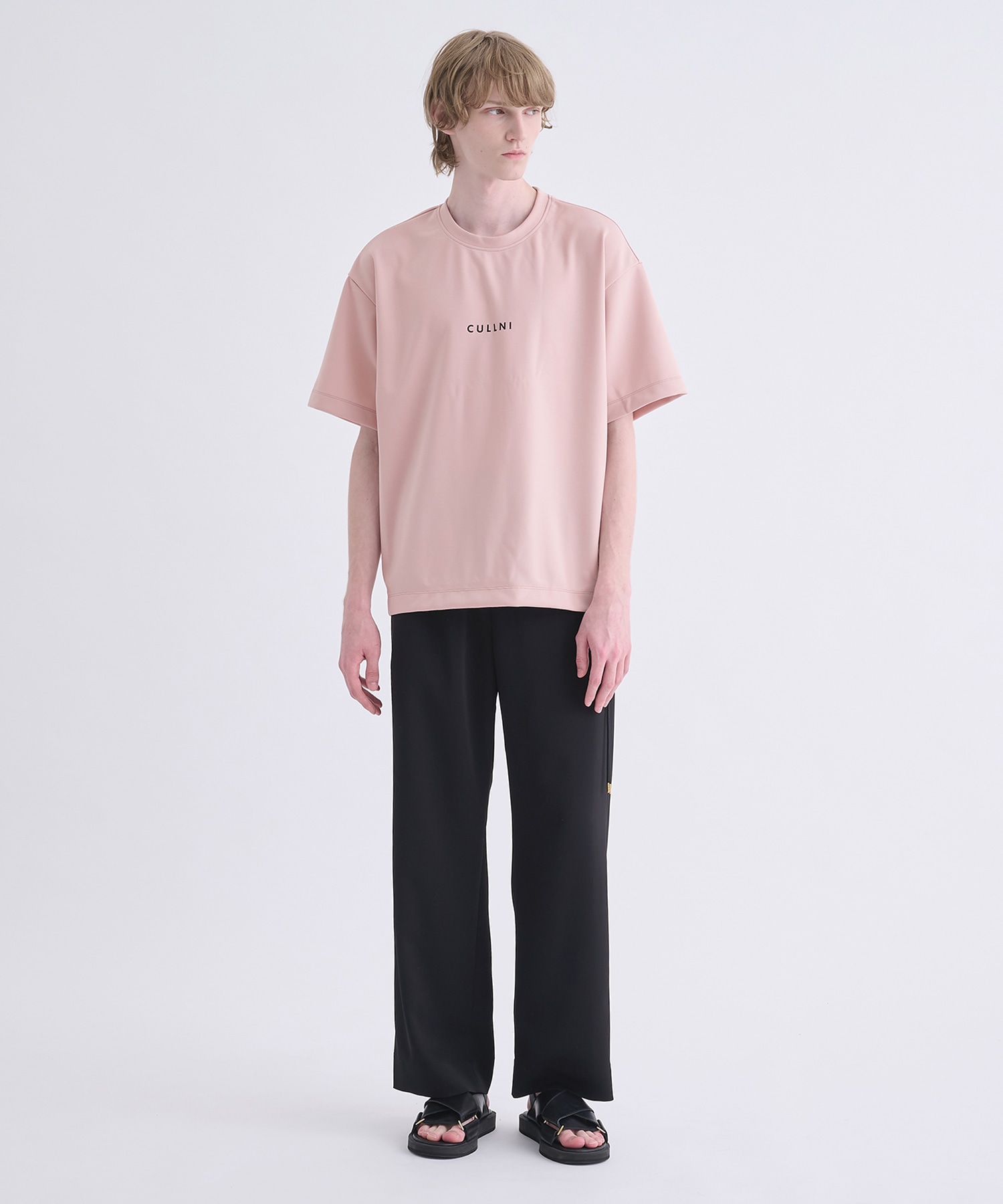 CULLNI Logo Embroidery Ponte Rome Pullover CULLNI
