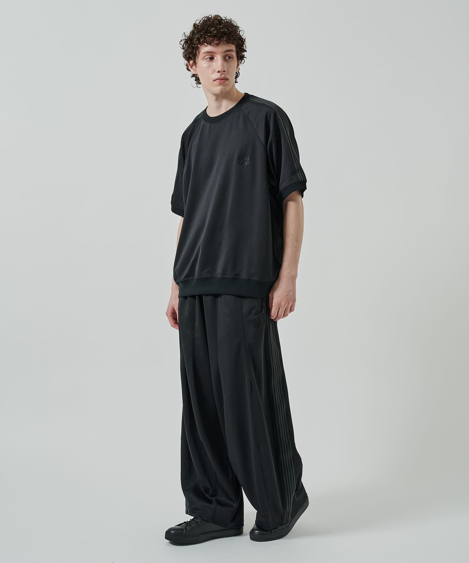 〈別注〉Track S/S C/N Shirt - COOL NEEDLES