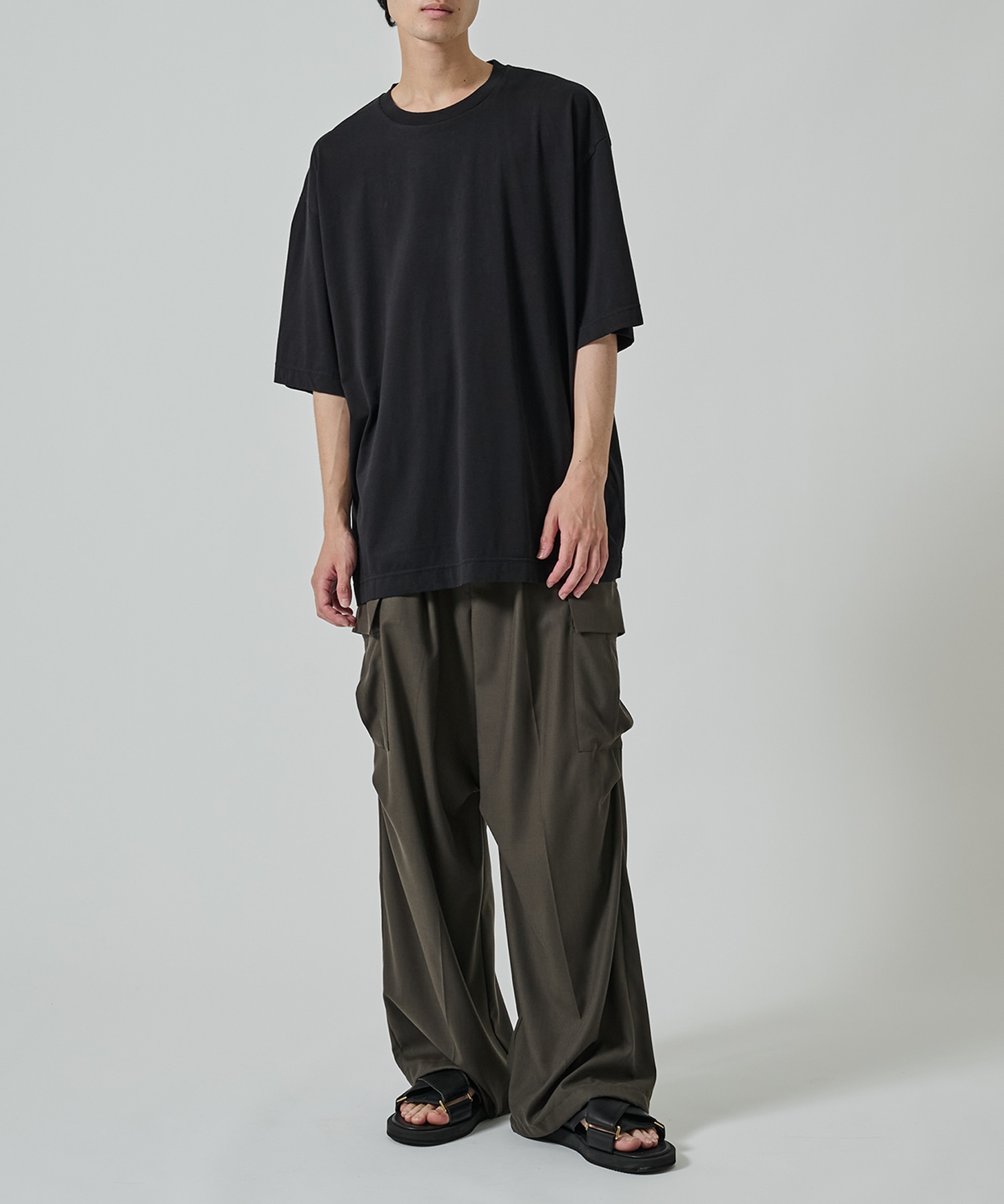 36G Low Twist Garment Dye S/S Tee KANEMASA PHIL.