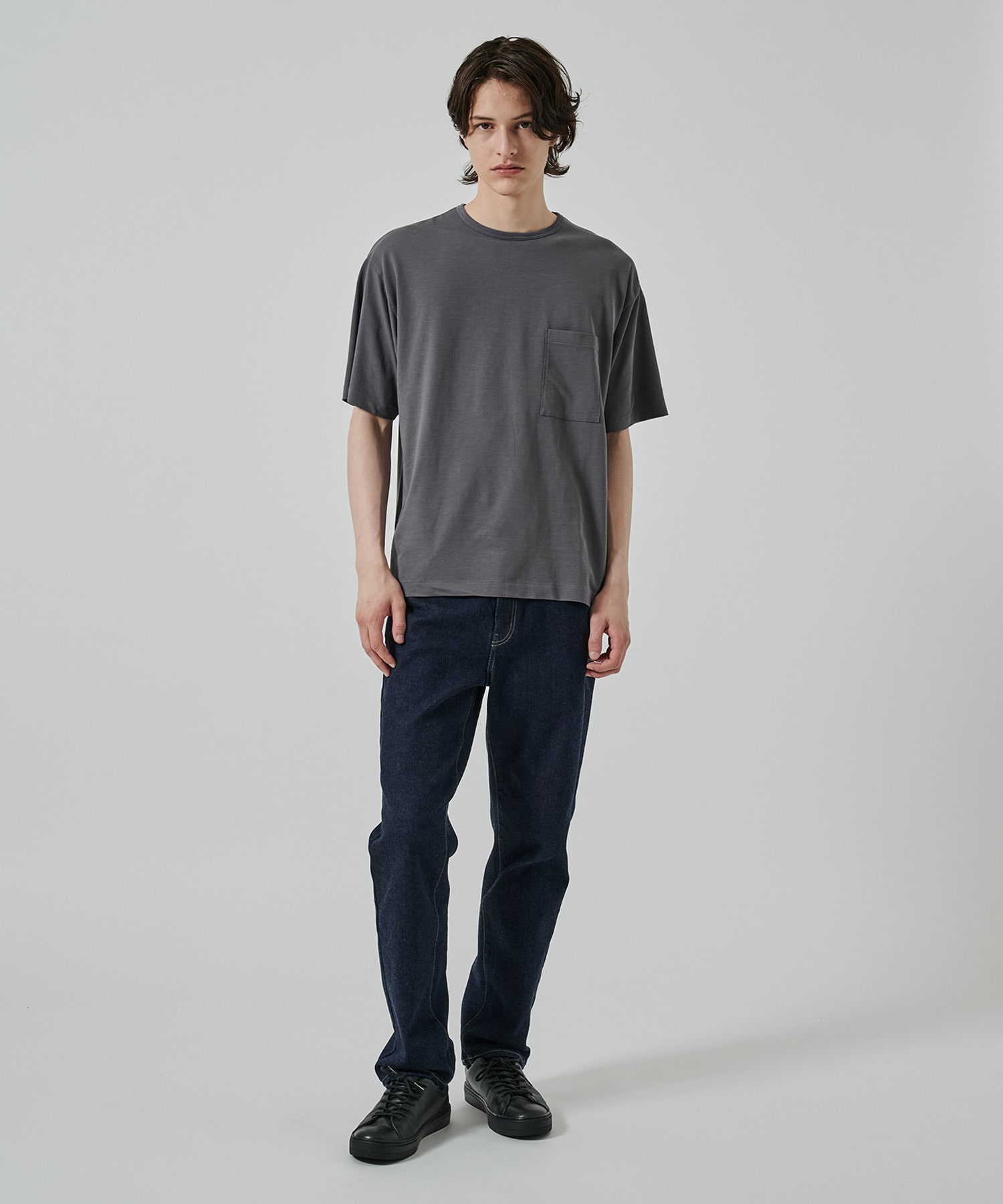 BROAD AIR JERSEY POCKET T-SHIRT BATONER