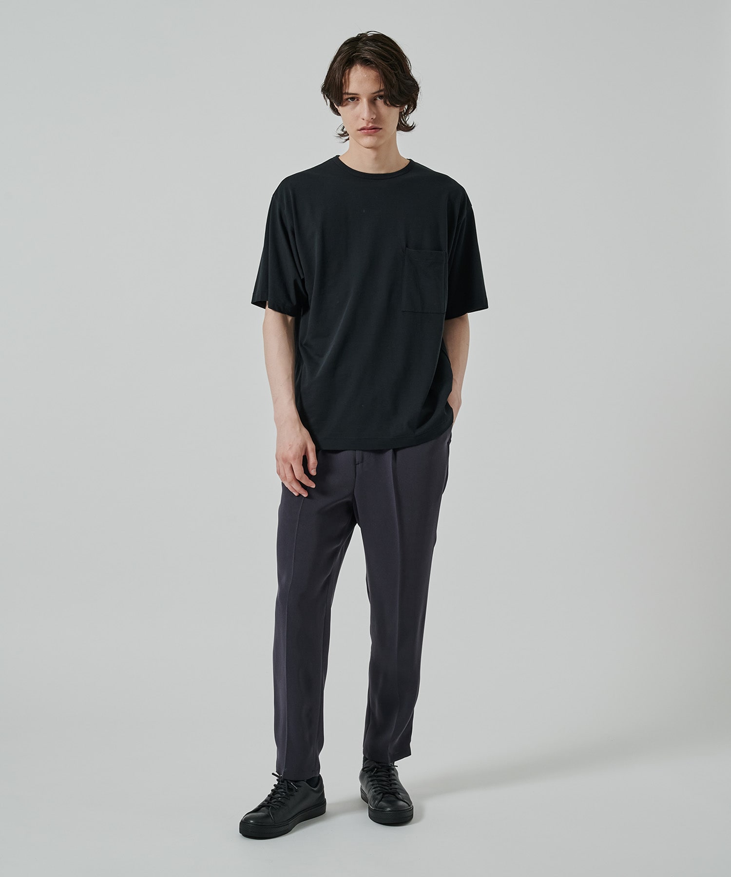 BROAD AIR JERSEY POCKET T-SHIRT BATONER