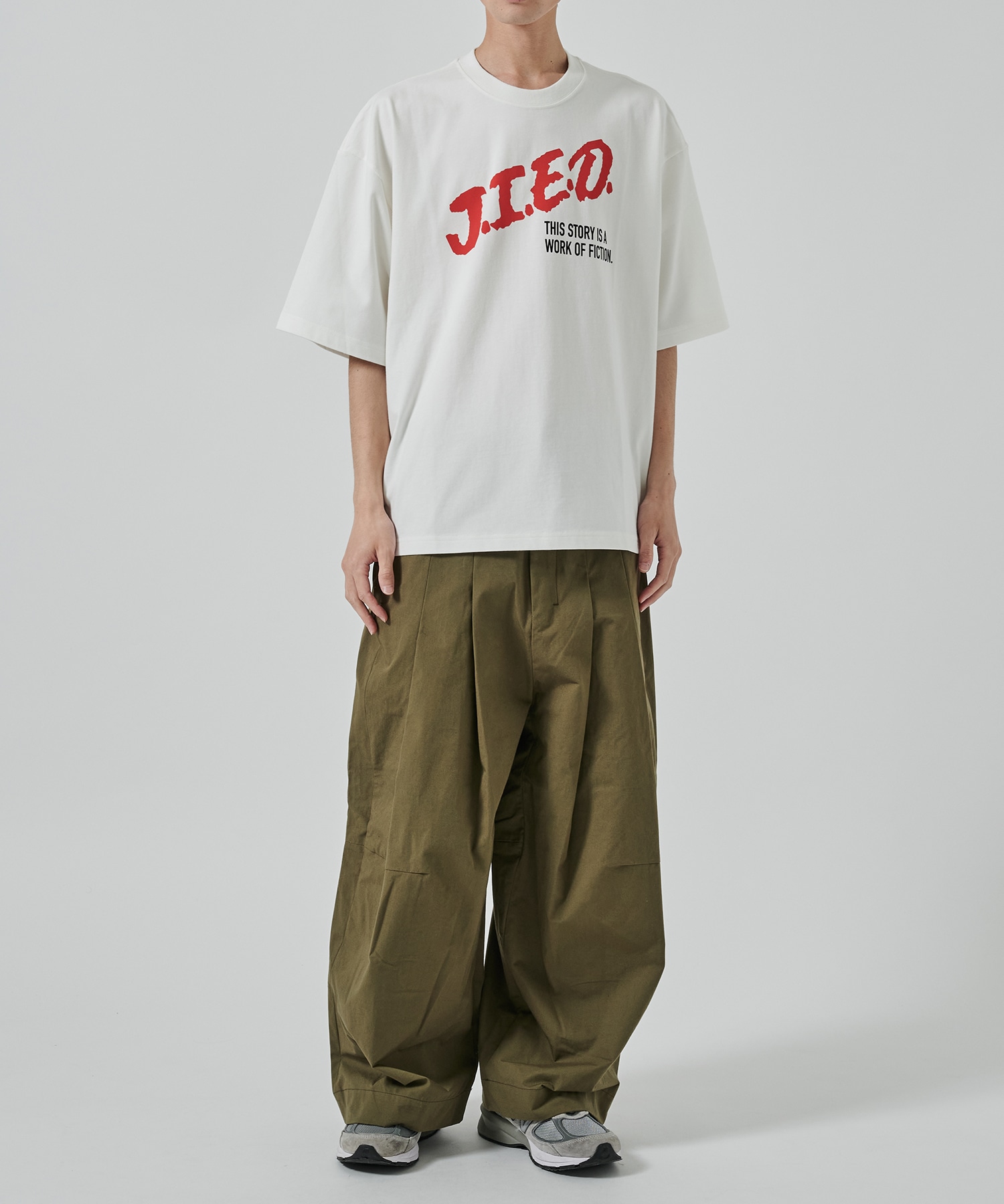 〈別注〉 OVER SIZE PRINT TEE JieDa