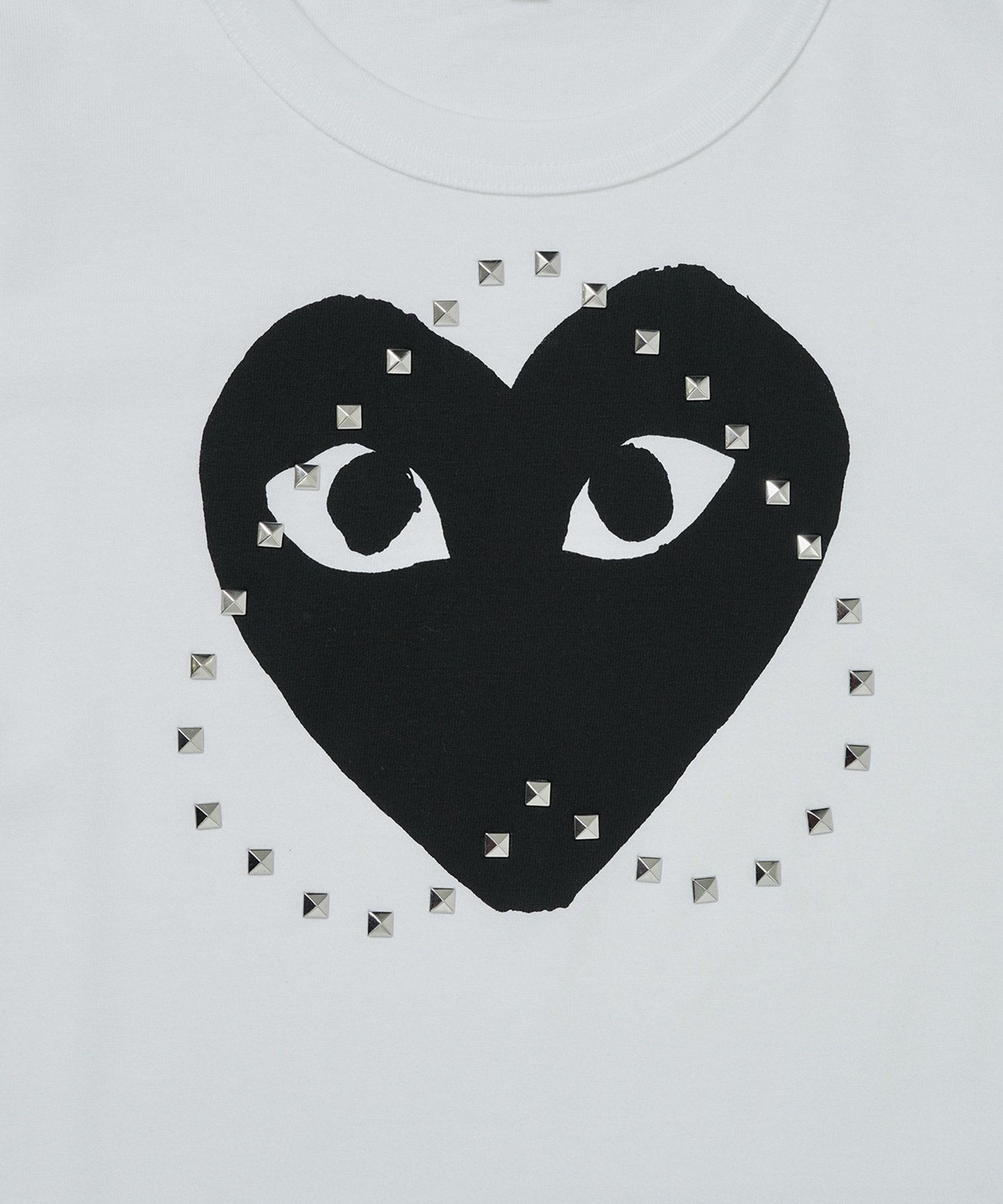 AX-T804-051 T-SHIRT LOGO PRINT PLAY COMME des GARCONS