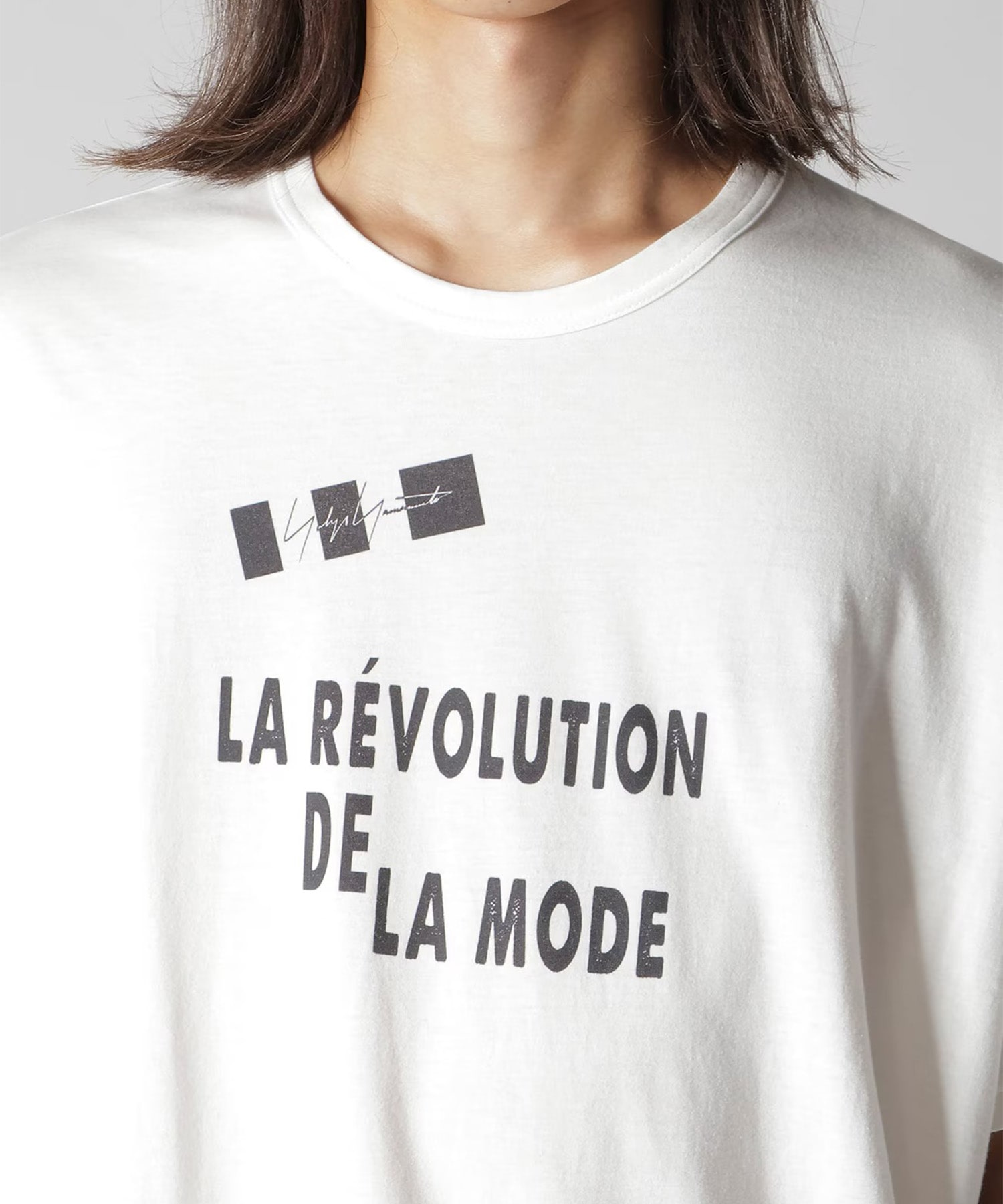 HK-T73-984 S/S TEE C Yohji Yamamoto