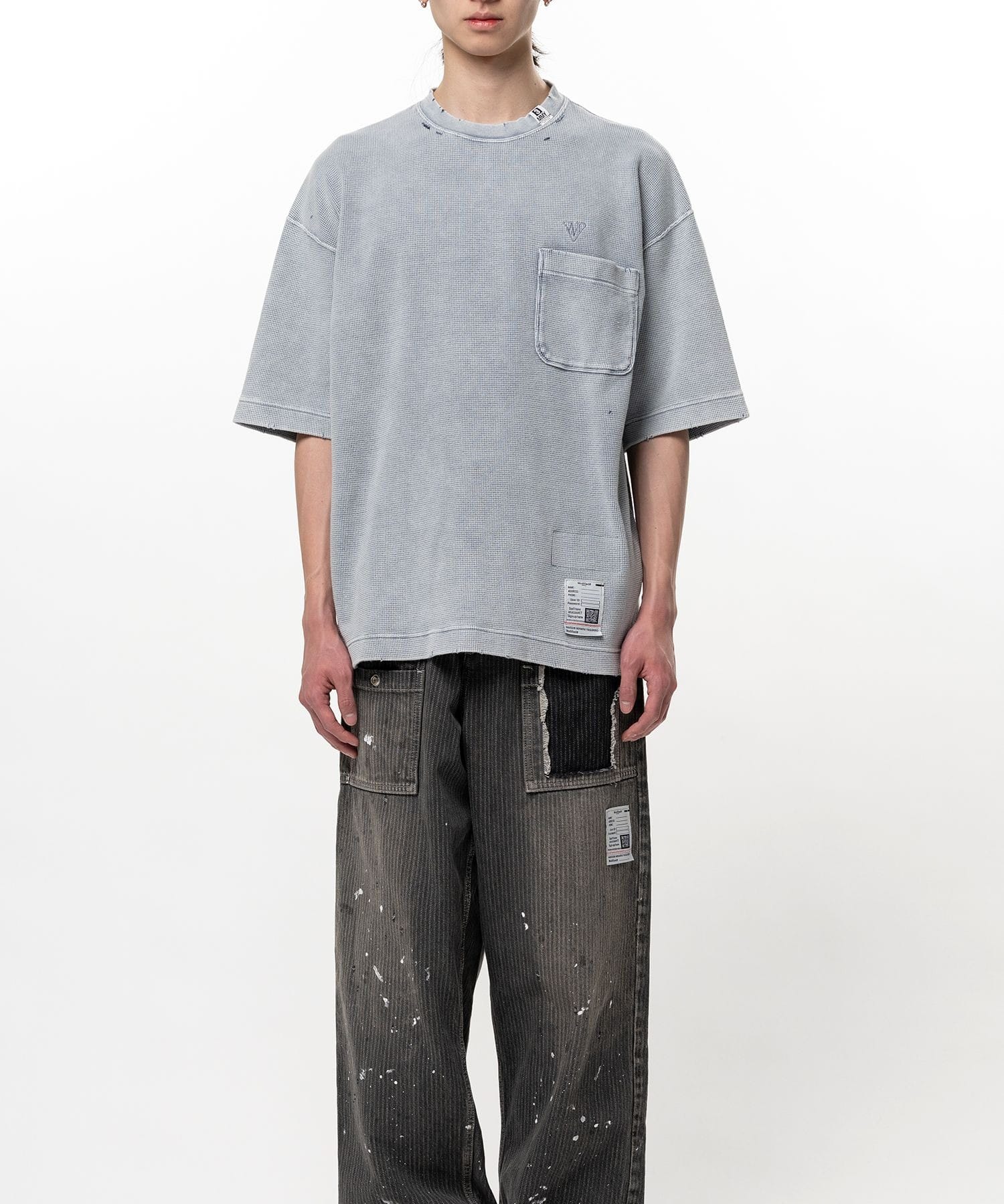 BLEACHED TEE Maison MIHARA YASUHIRO