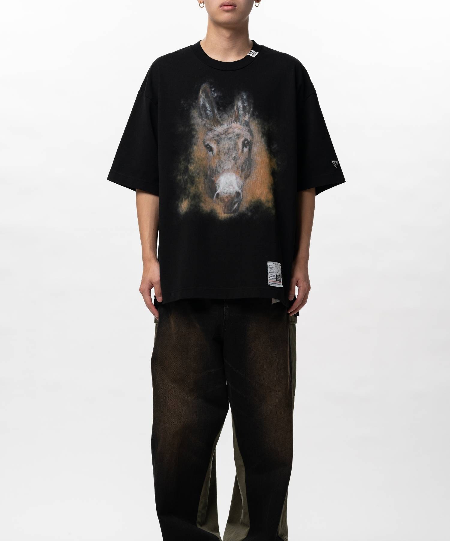 HORSE PRINTED TEE Maison MIHARA YASUHIRO