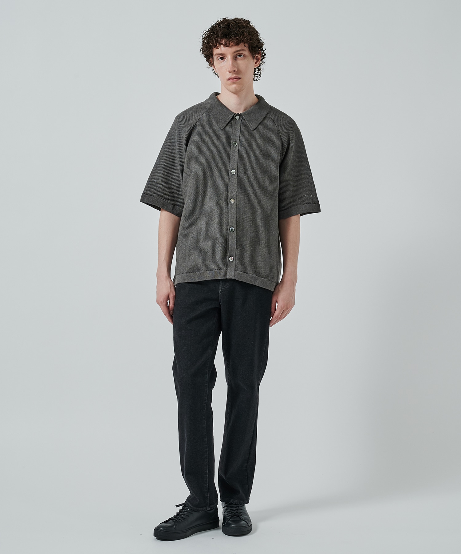 〈別注〉OX SUMMER KNIT S/S BATONER