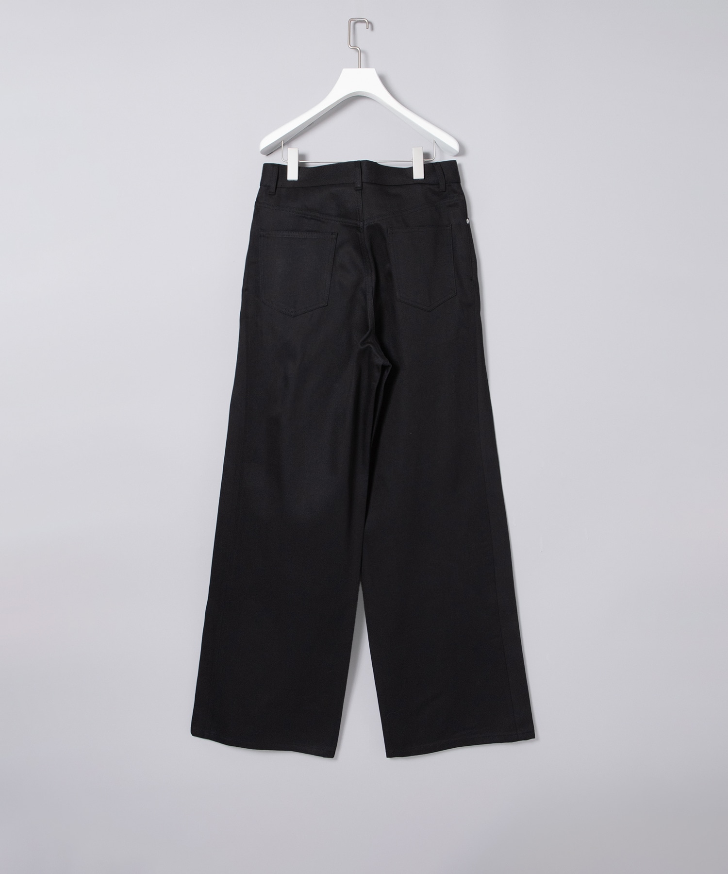 RIGID DENIM WIDE PANTS JOHN LAWRENCE SULLIVAN