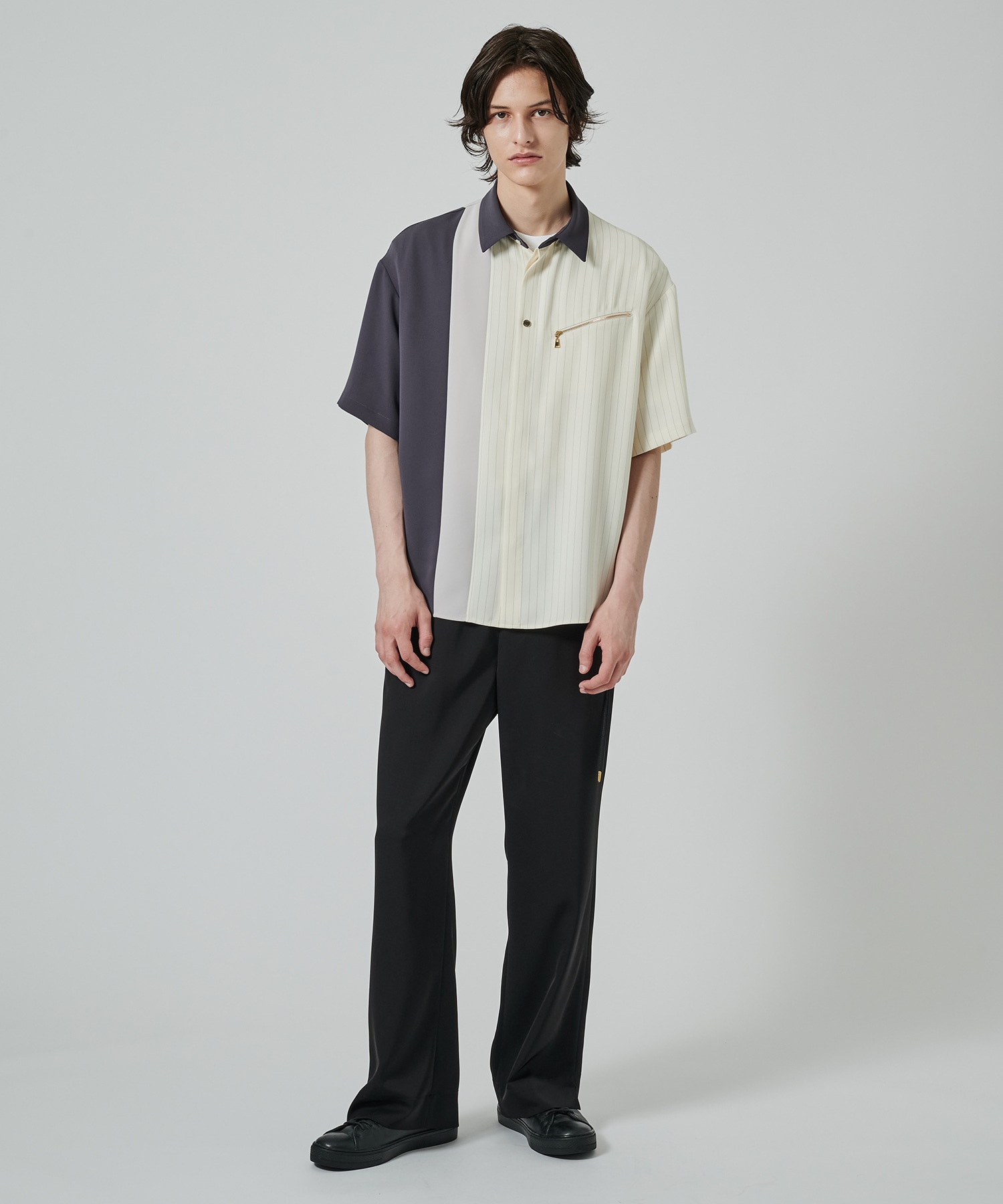 Dry Stretch Twill Side Drawstring Relux Wide Pant CULLNI