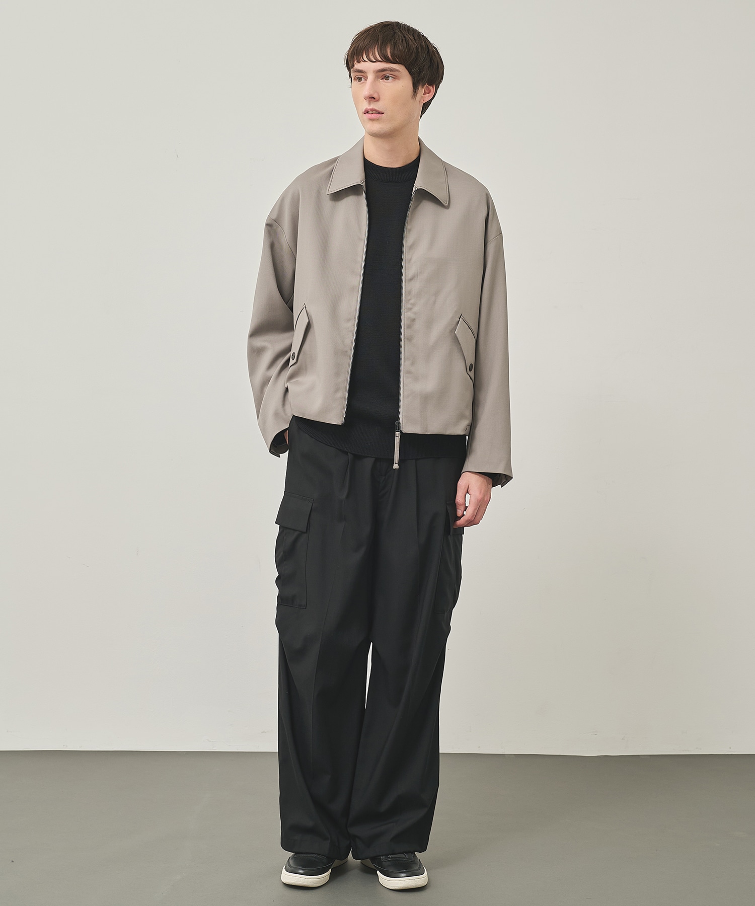 LIGHT WOOL CARGO PANTS STUDIOUS