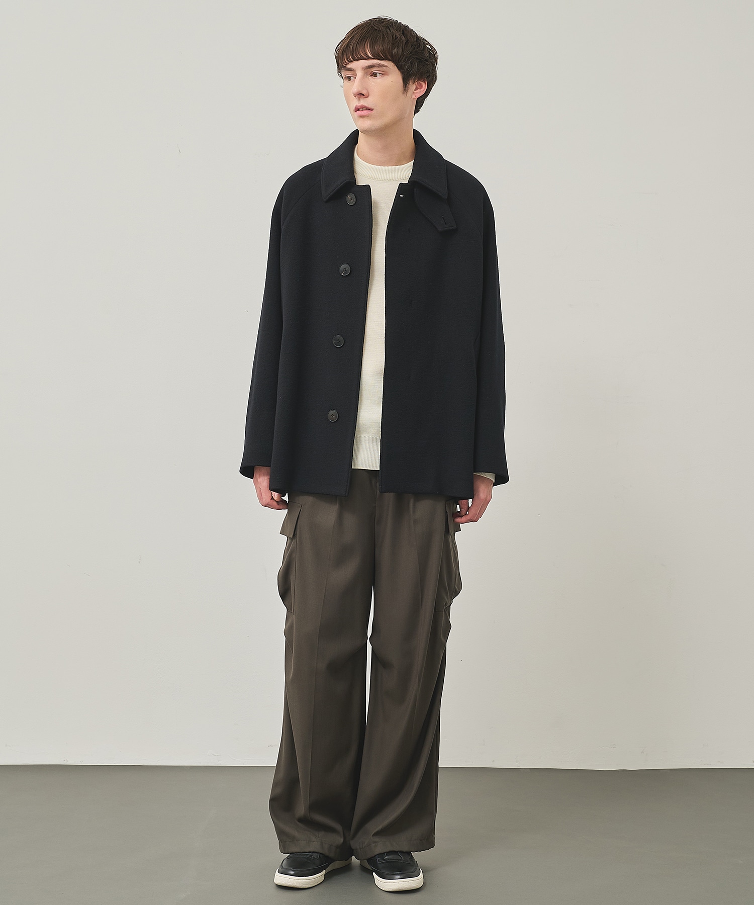 LIGHT WOOL CARGO PANTS STUDIOUS