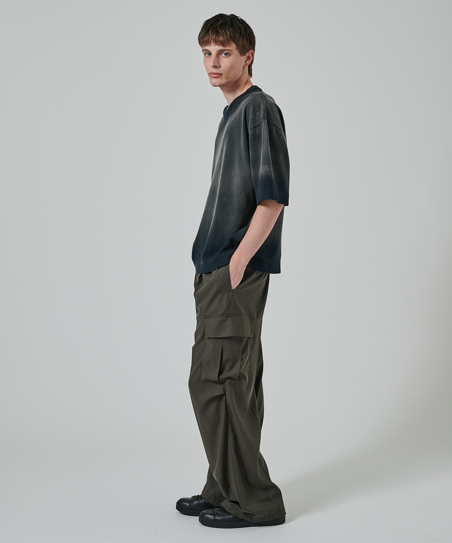 COOL WOOL CARGO PANTS STUDIOUS