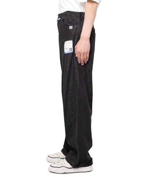 COTTON TENCEL DENIM BAGGY PANTS in・stru(men-tal)