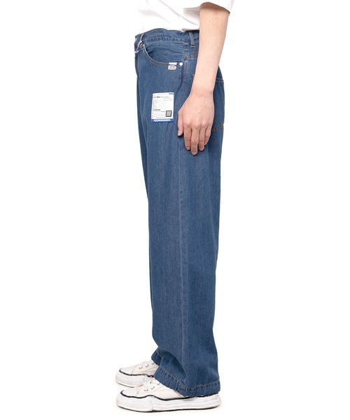 COTTON TENCEL DENIM BAGGY PANTS in・stru(men-tal)