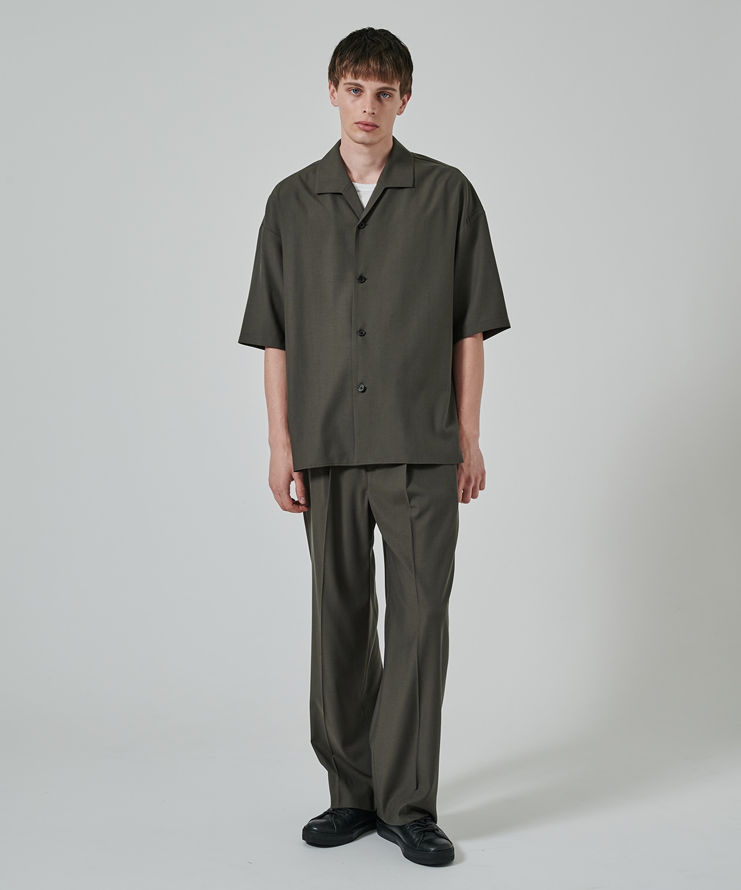 COOL WOOL WIDE SLACKS STUDIOUS