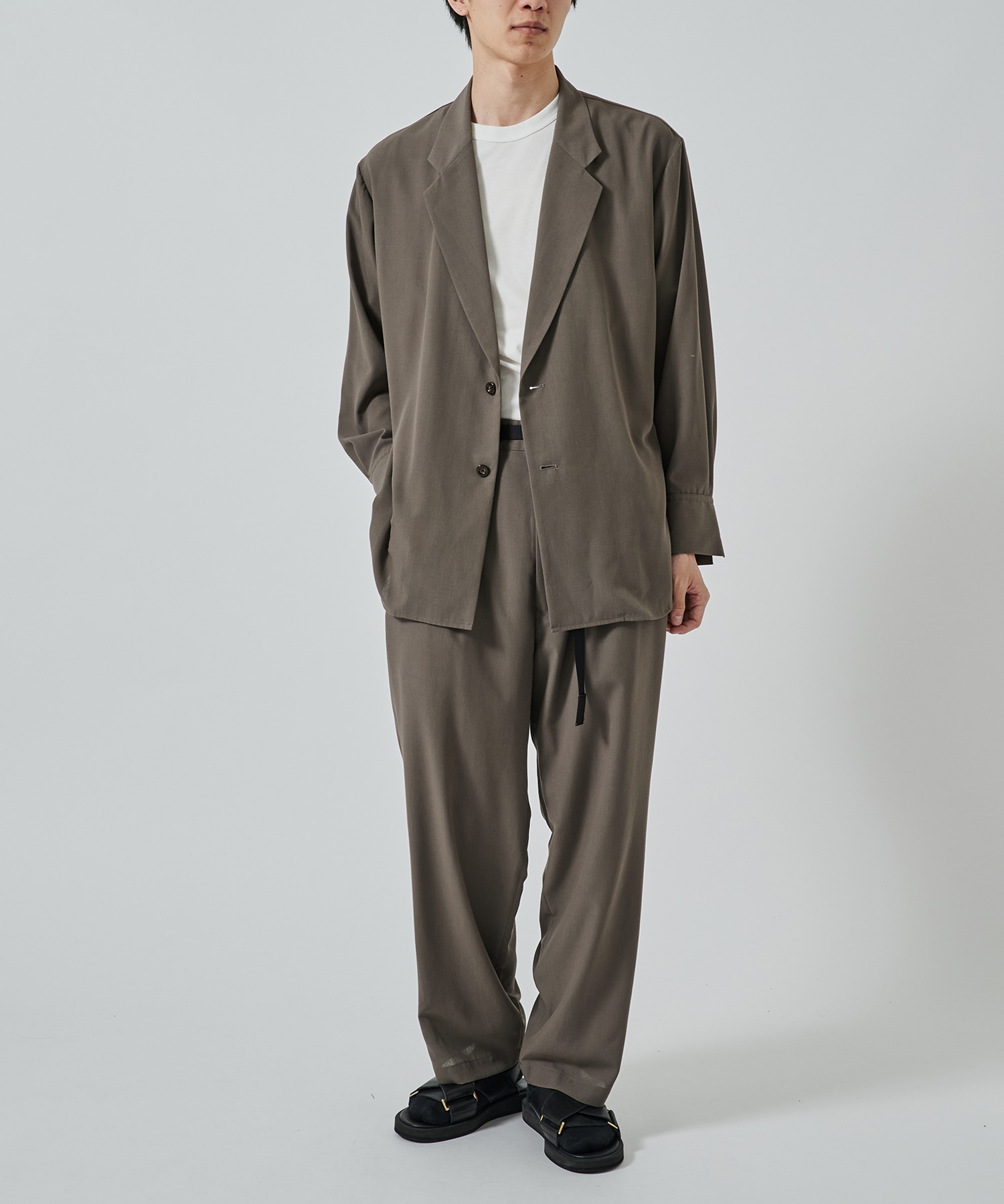 〈別注〉Tape -Belt 1 Tuck PNT UJOH HOMME