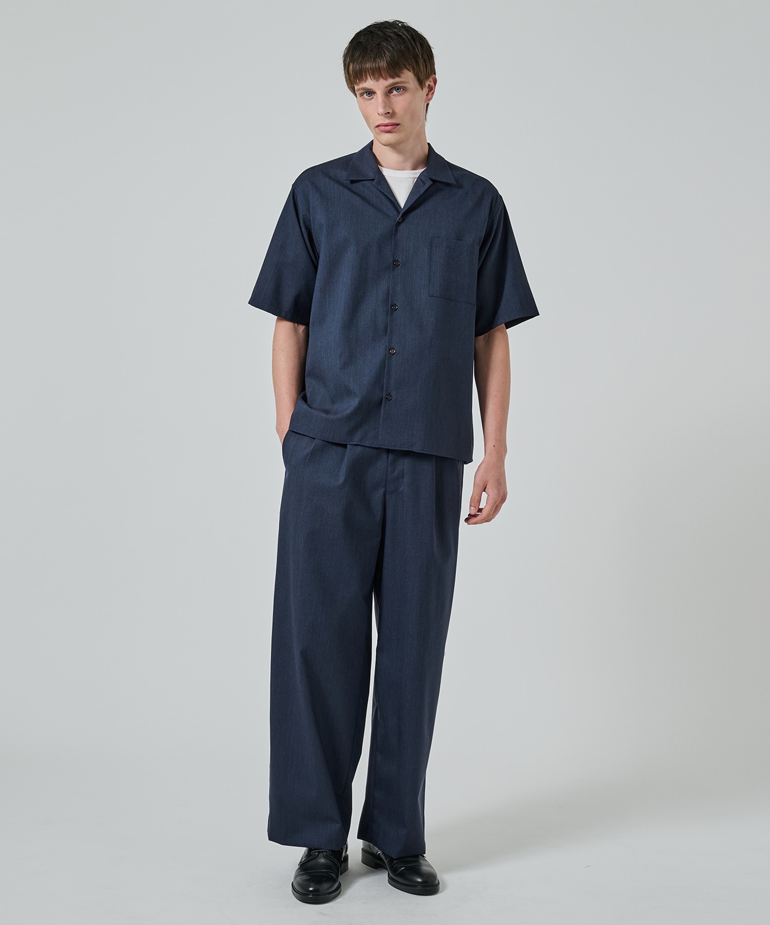 TWO TUCK MILITARY TROUSERS MARKAWARE/marka