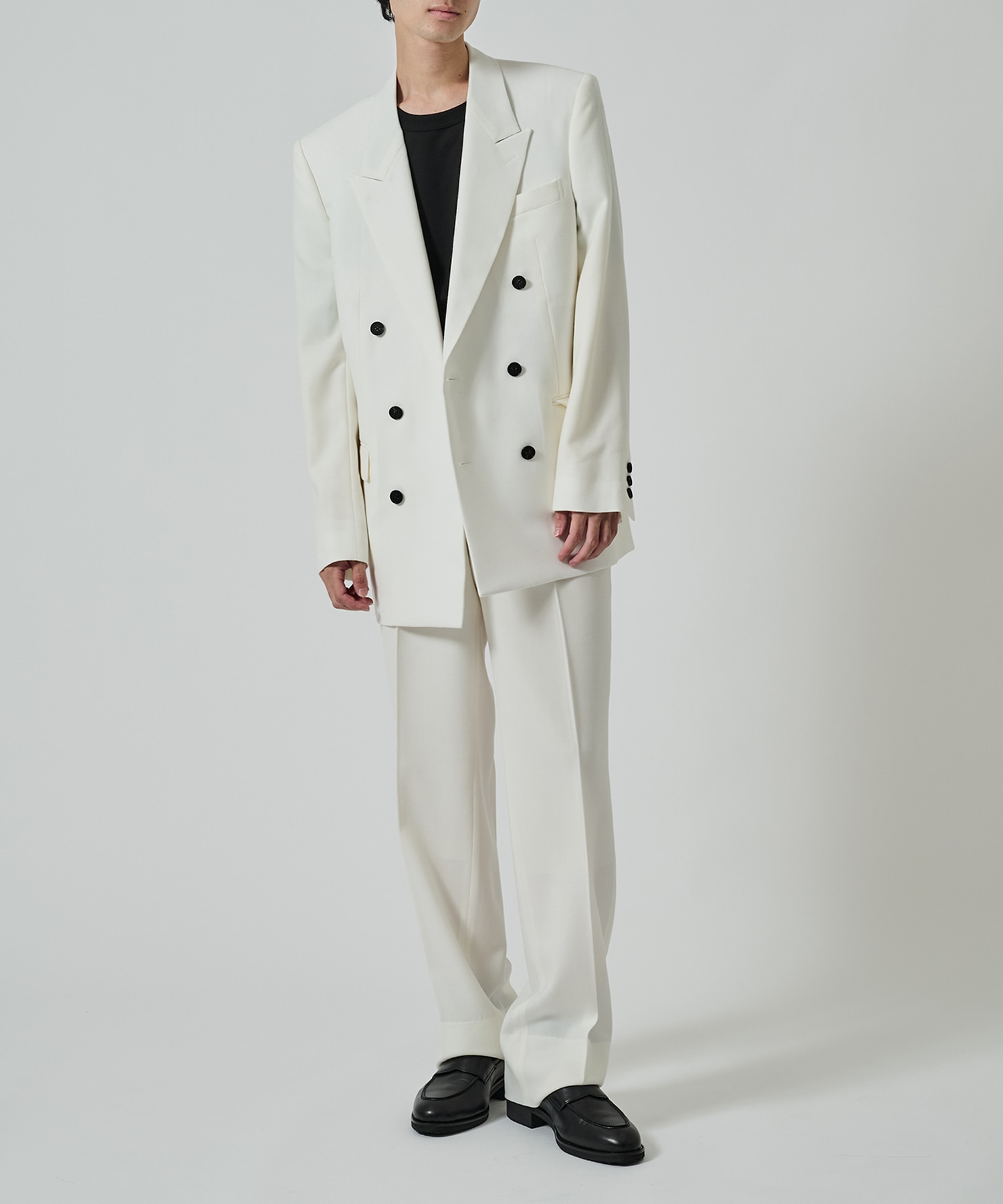 Wool Straight Trousers LITTLEBIG
