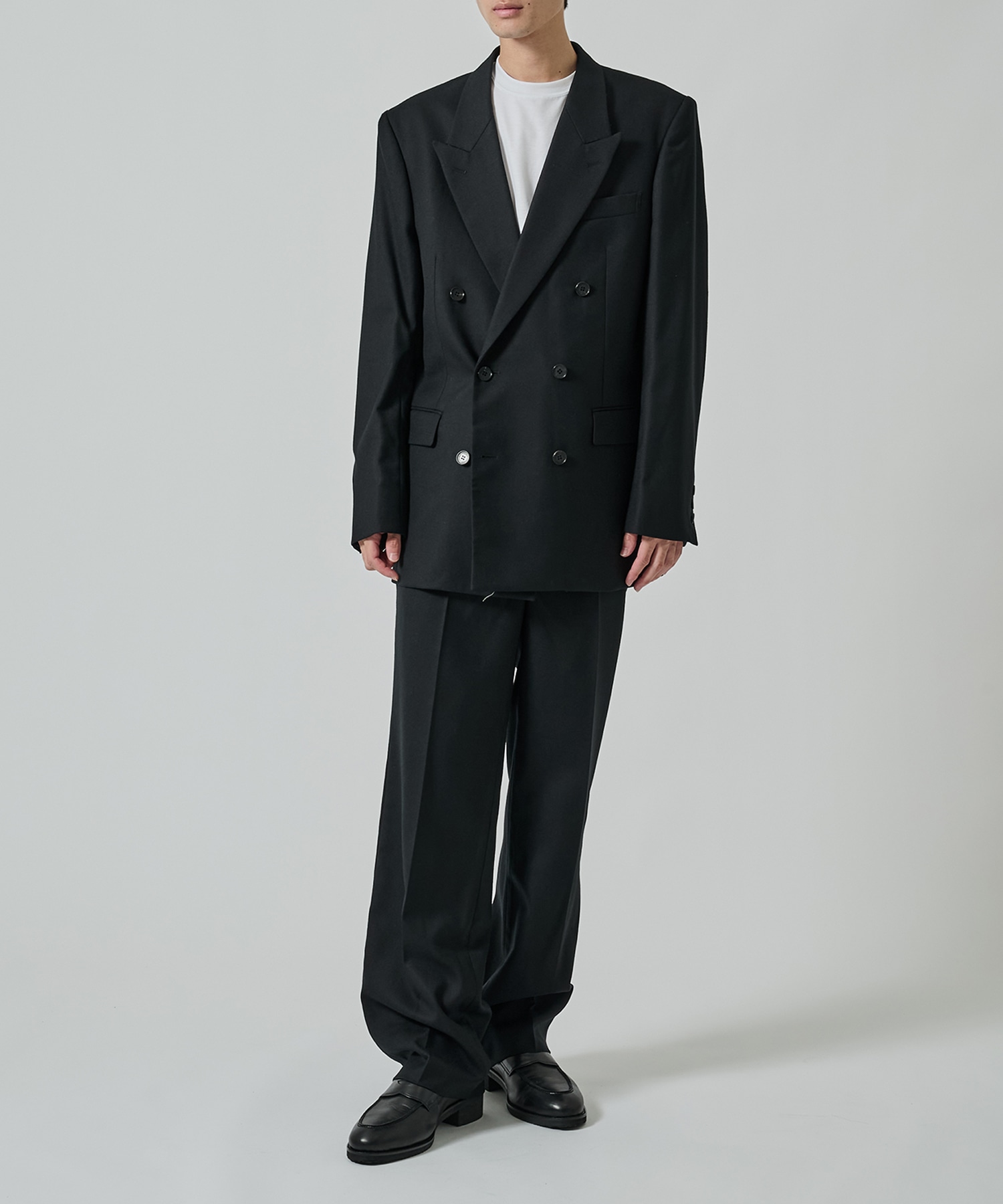 Wool Straight Trousers LITTLEBIG