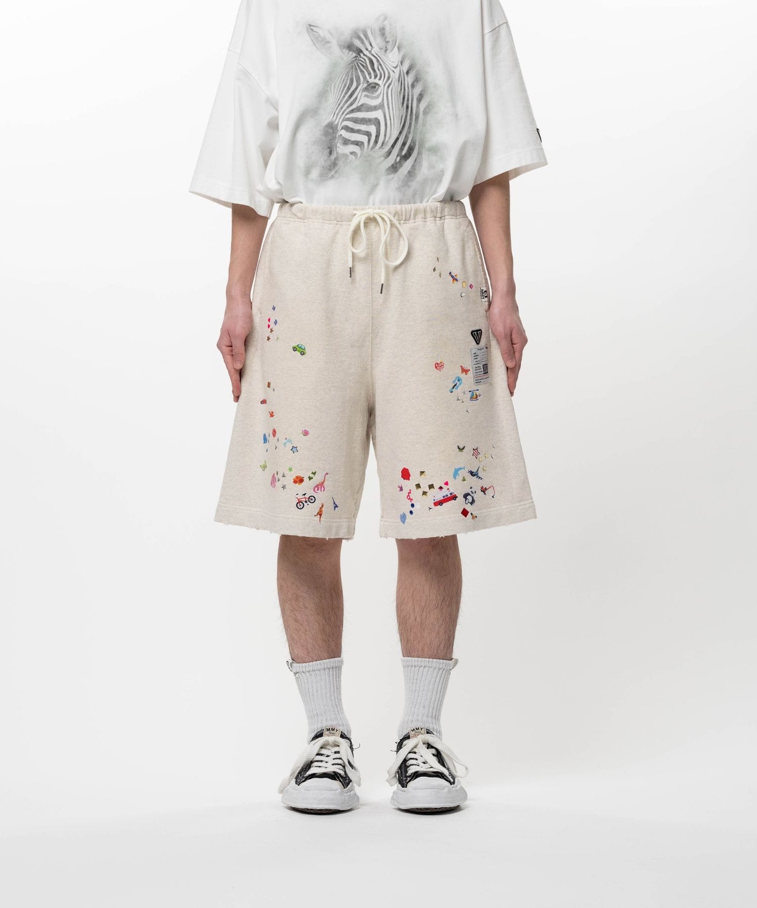 KIDS STICKER SHORTS Maison MIHARA YASUHIRO