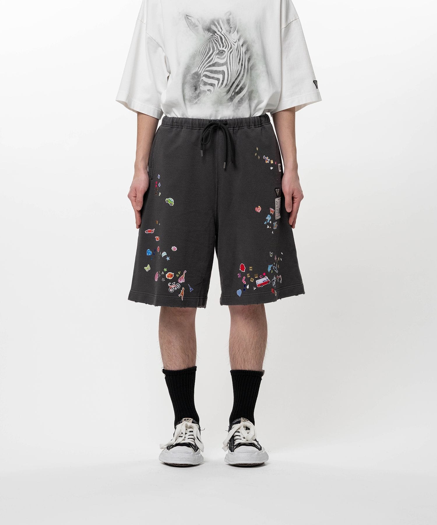 KIDS STICKER SHORTS Maison MIHARA YASUHIRO