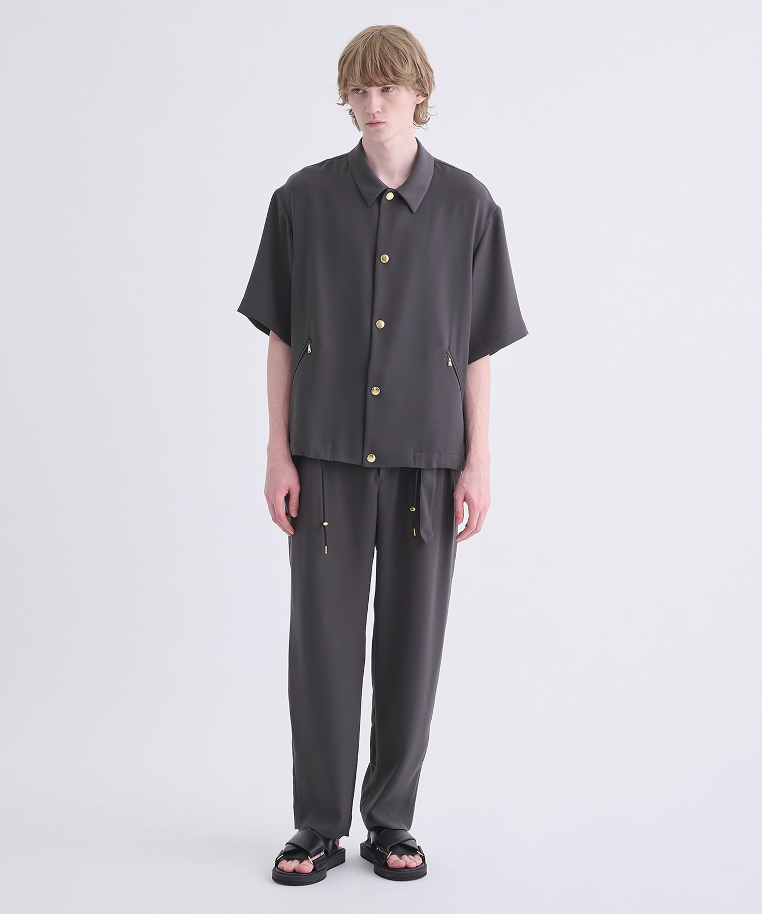 〈別注〉SHORT SLEEVE COACH JACKET CULLNI