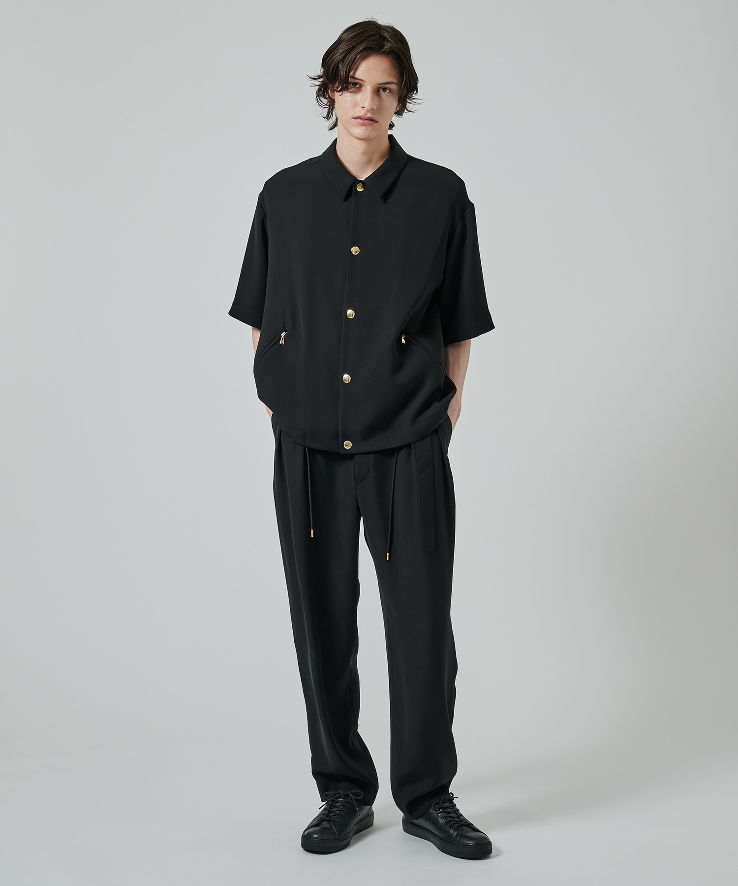 〈別注〉SHORT SLEEVE COACH JACKET CULLNI