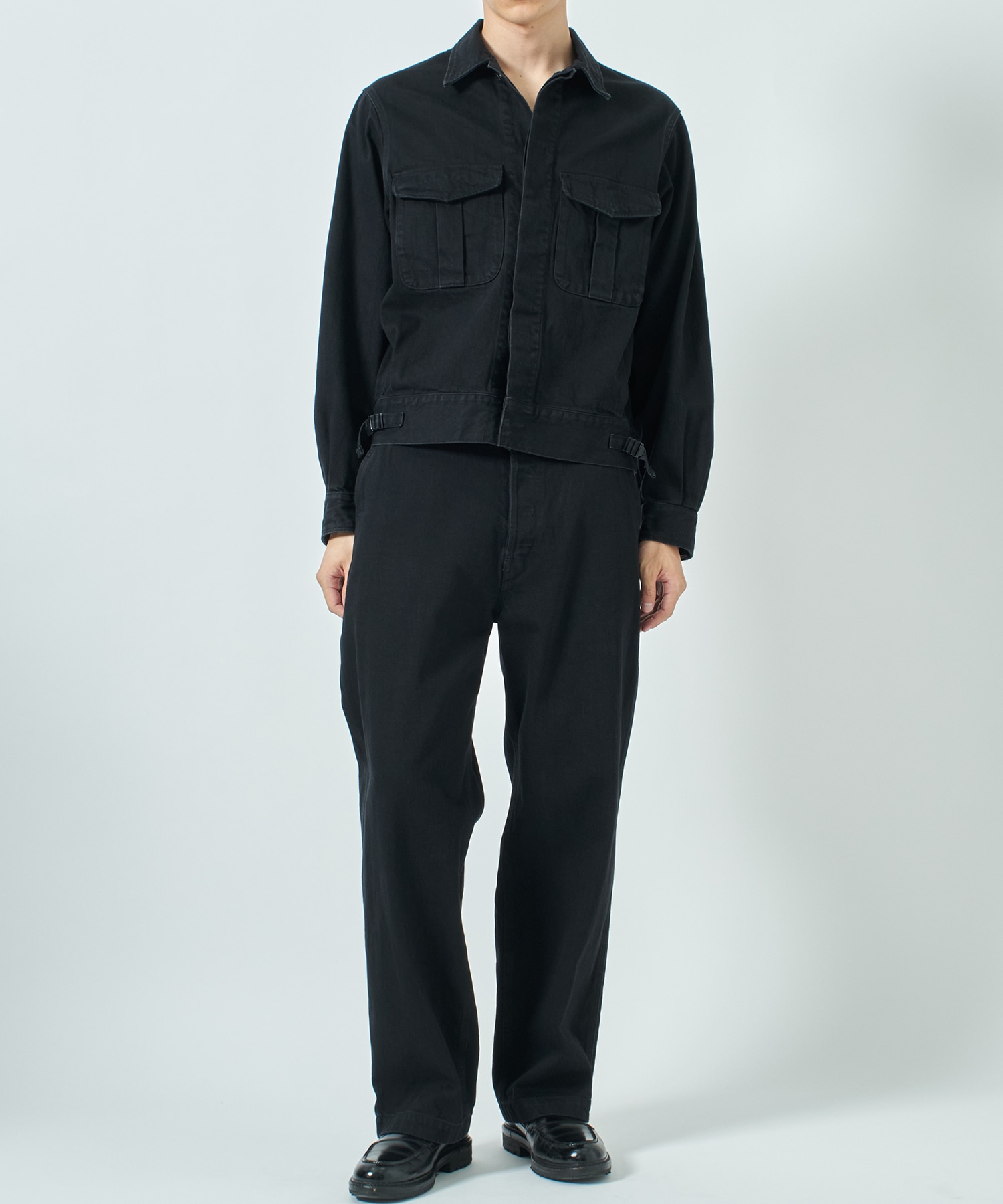 別注 DENIM MILITARY JACKET MARKAWARE/marka