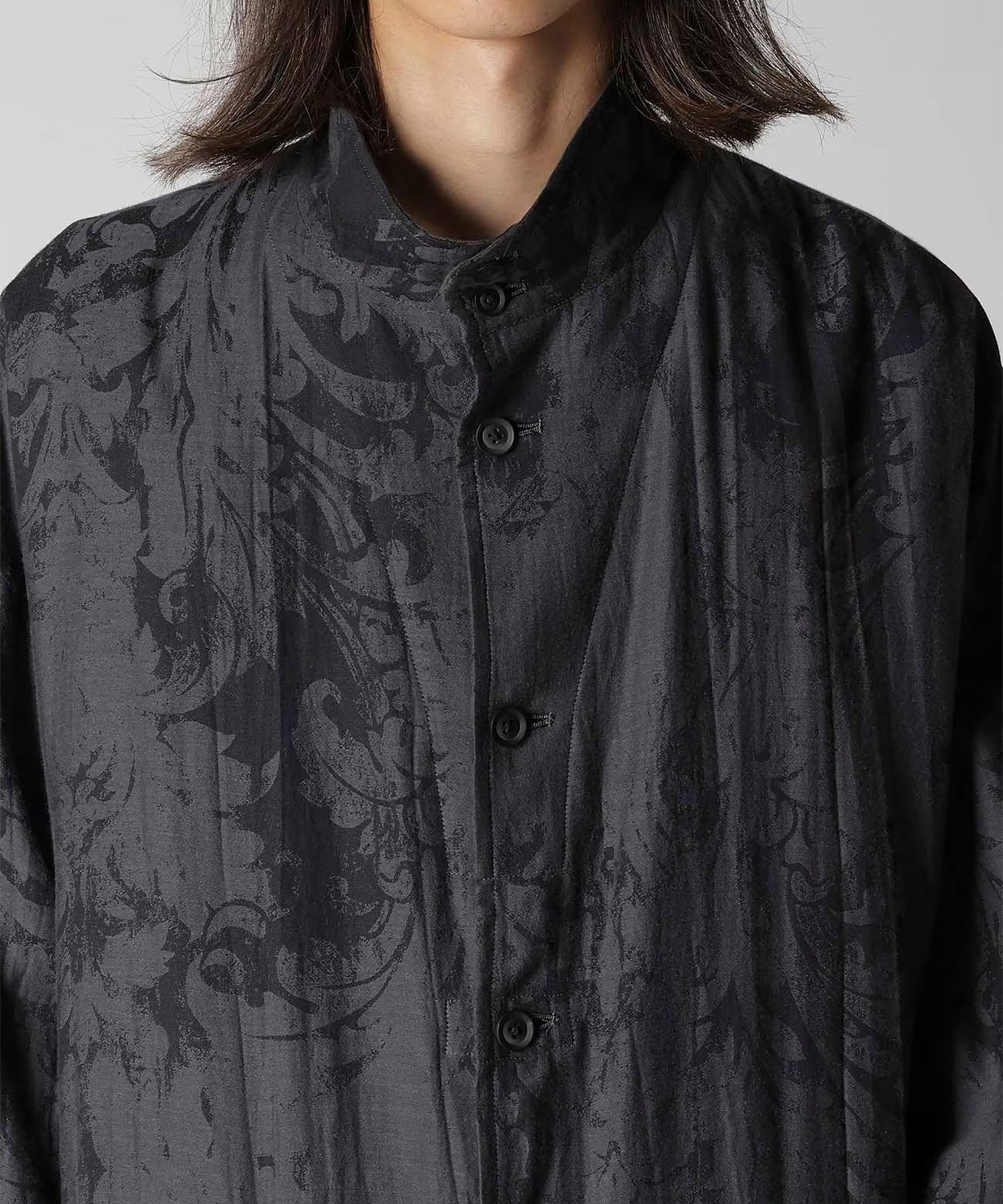 HK-J76-041 LONG JACKET Yohji Yamamoto