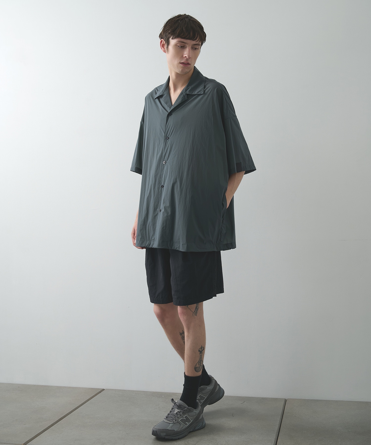 2251-SH55-005 HALF SLEEVE BIG SHIRT N.HOOLYWOOD