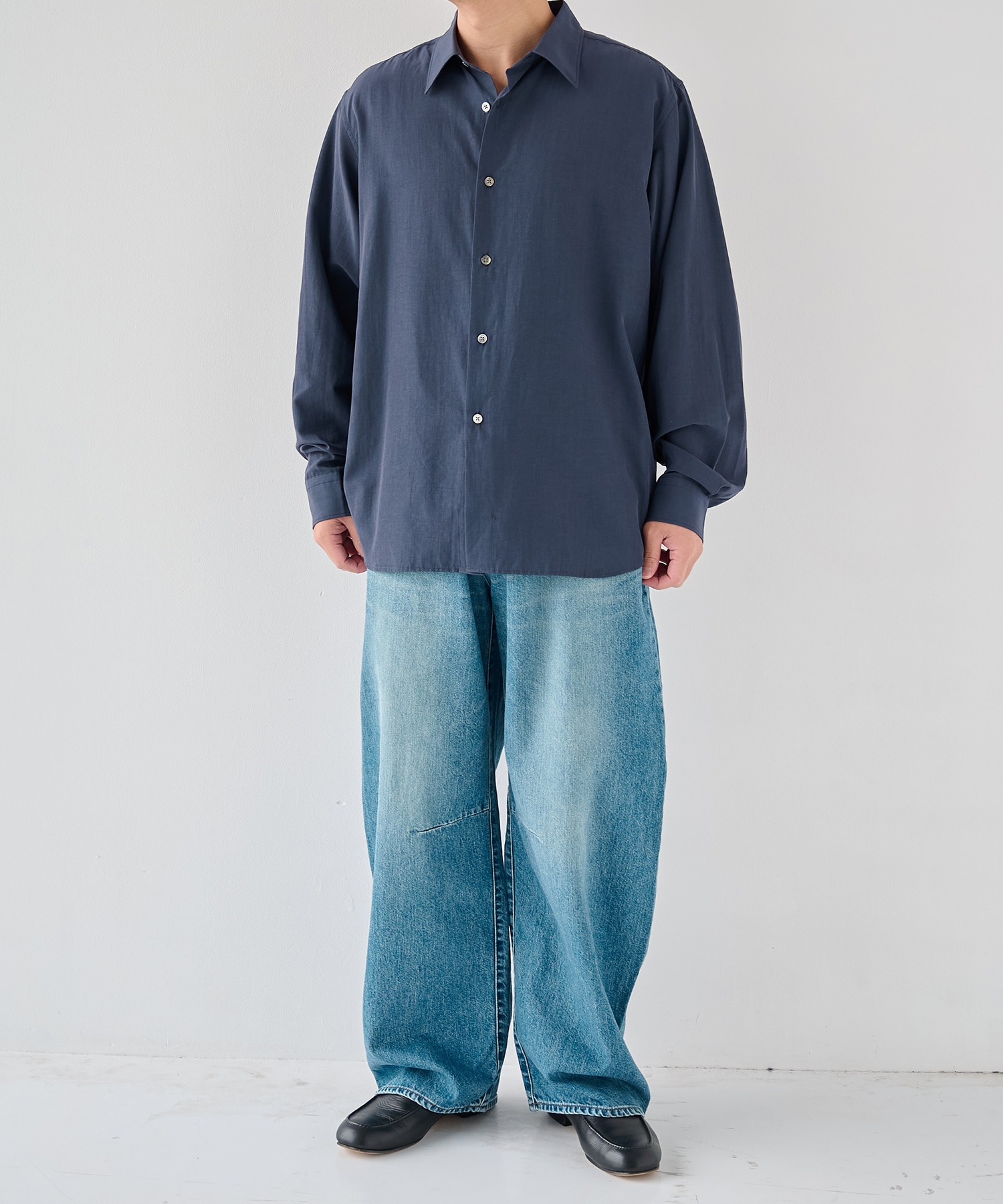 別注 Long Sleeve Regular Collar Shirt soe