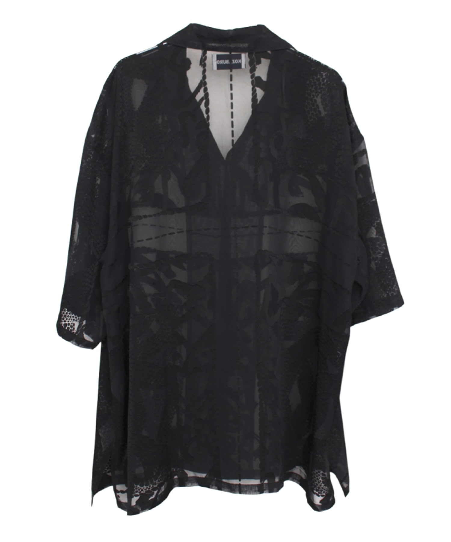 OPAL SHORT SLEEVE OVERSIZE CAMP COLLAR SHIRT KOZABURO