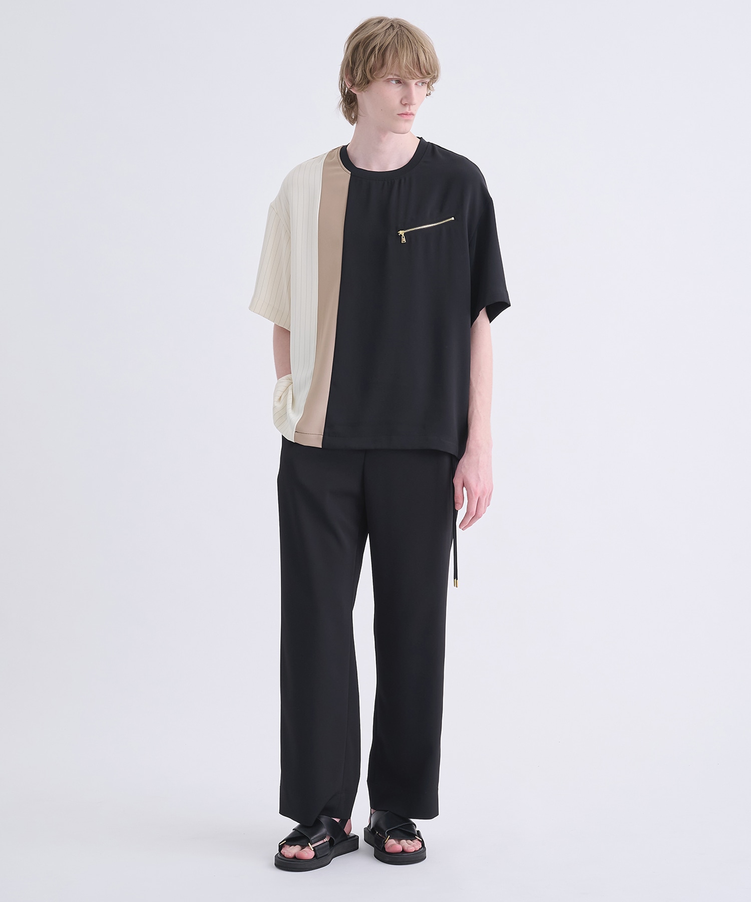 Double Satin Bi Color Pullover CULLNI